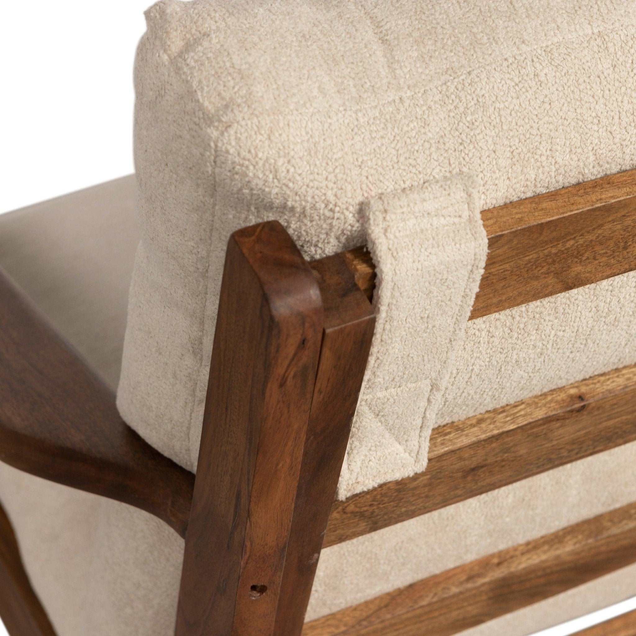 Fotel HOUSTON drewno akacjowe Be Pure Eye on Design