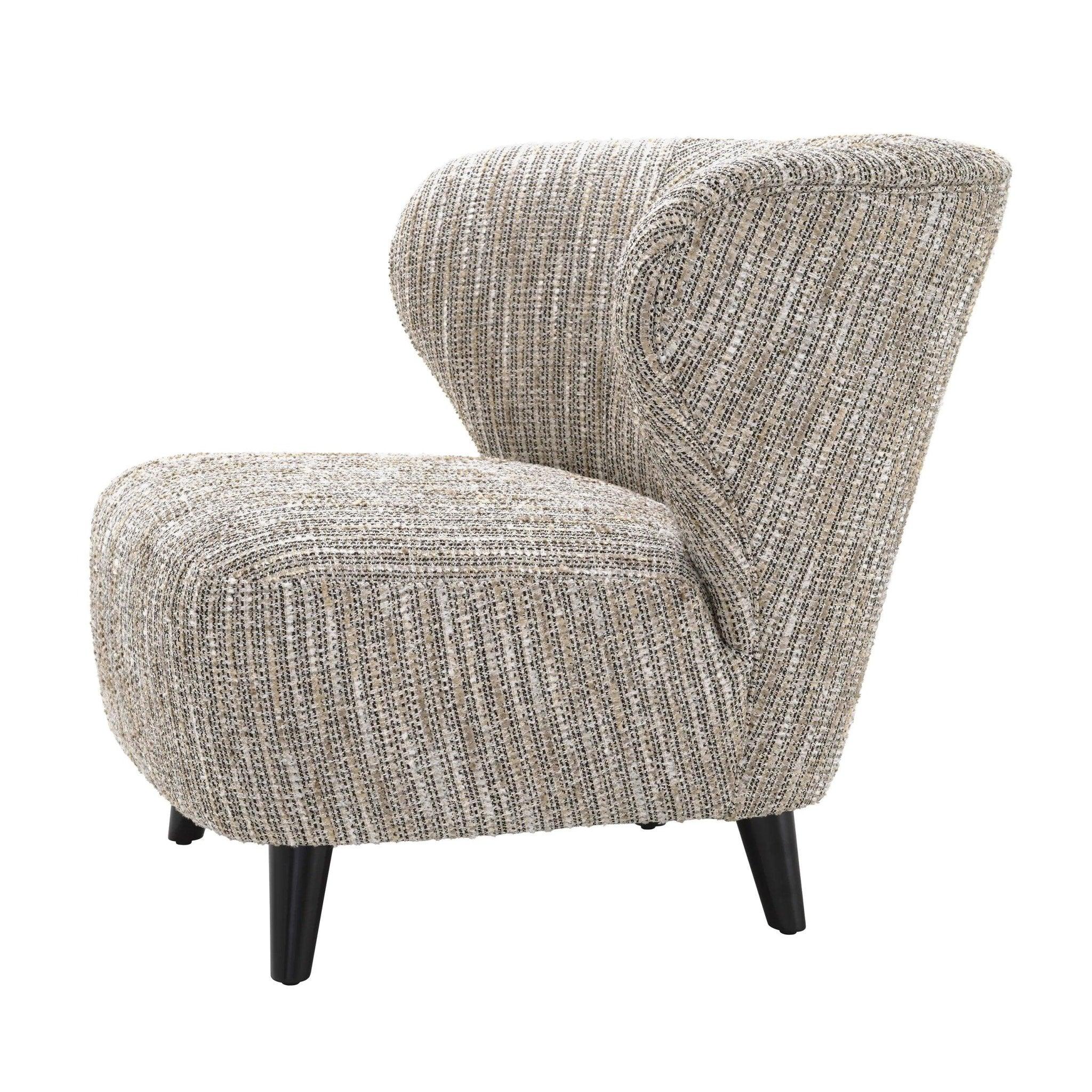 Fotel HYDRA beżowy Eichholtz Eye on Design