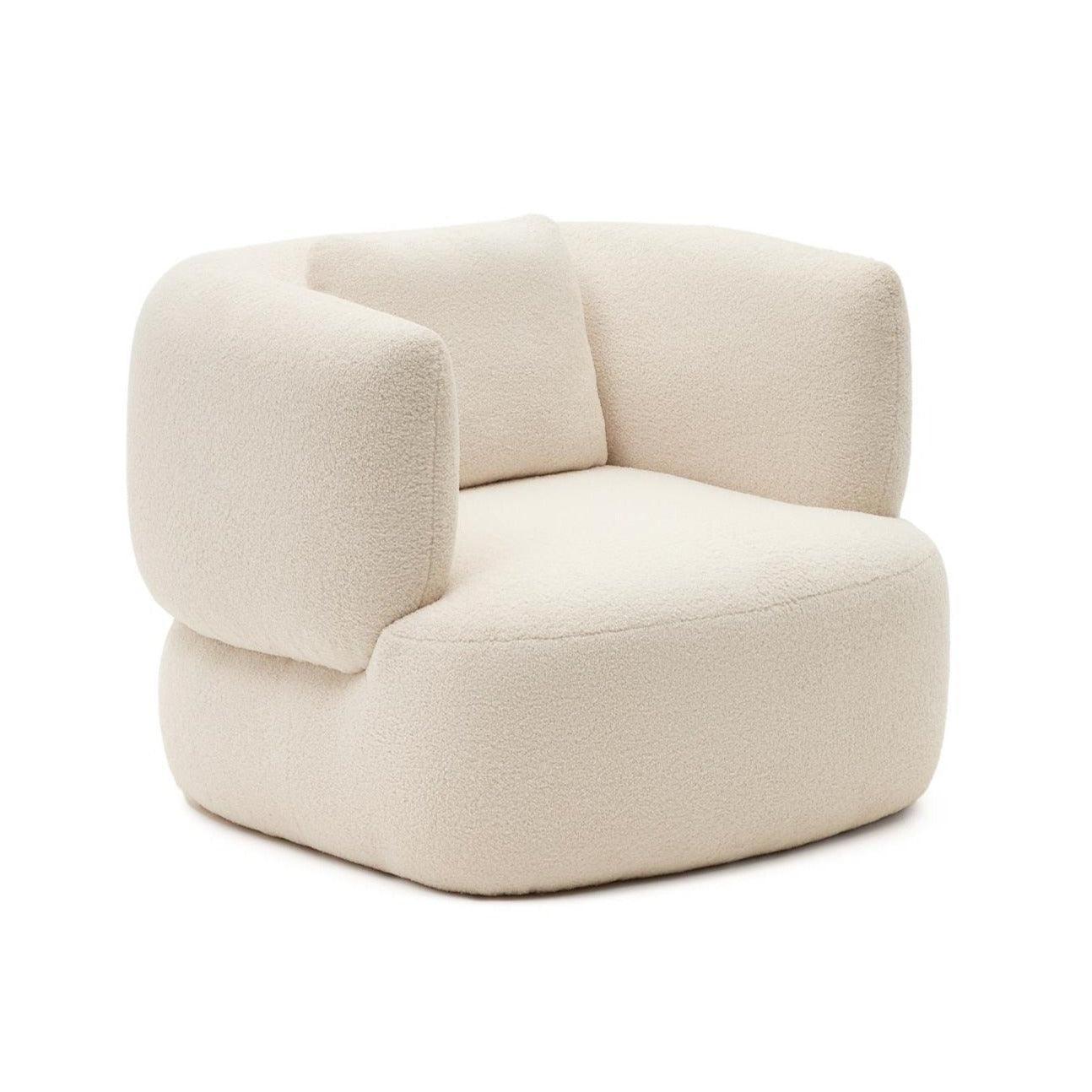 Fotel MARTINA baranek écru La Forma Eye on Design