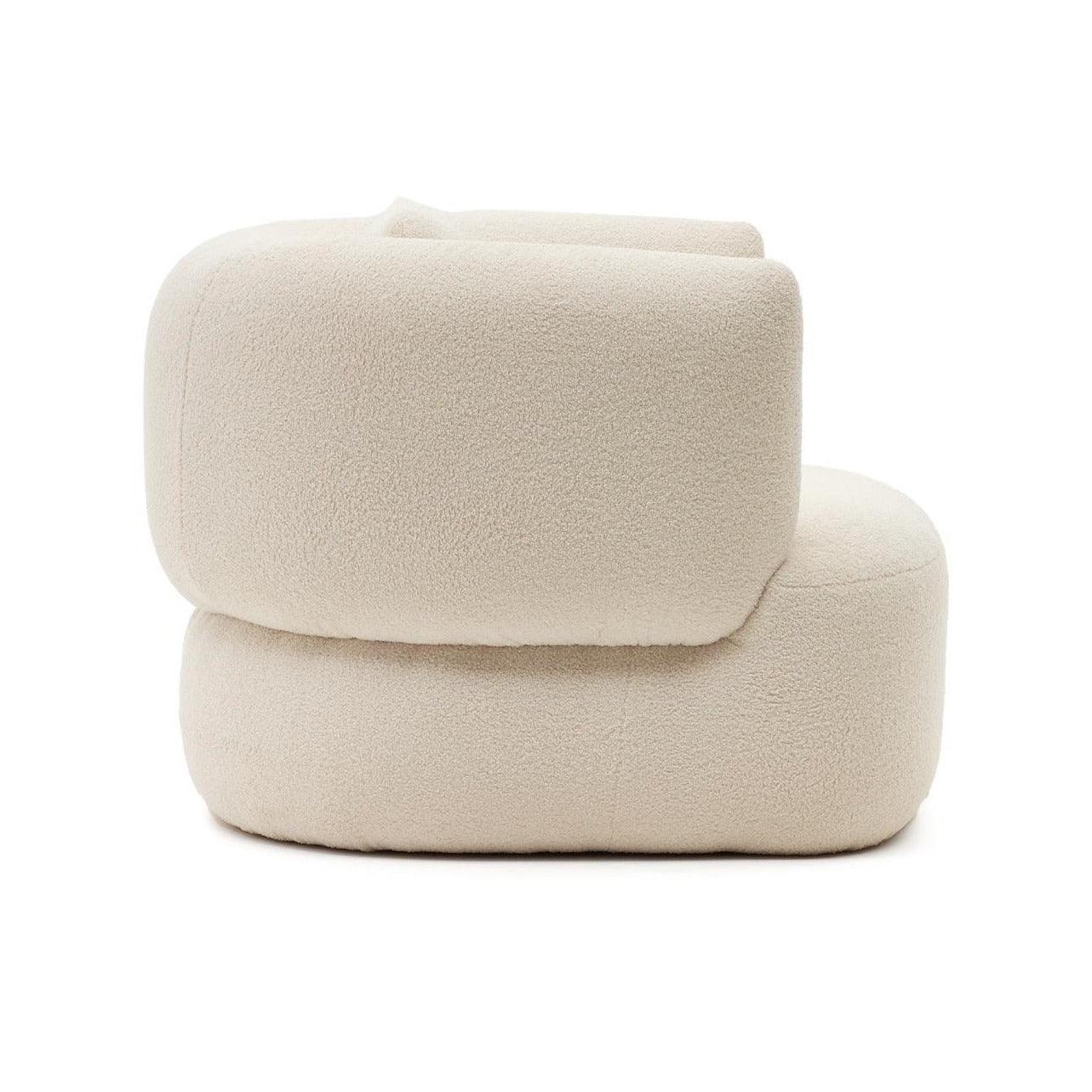 Fotel MARTINA baranek écru La Forma Eye on Design