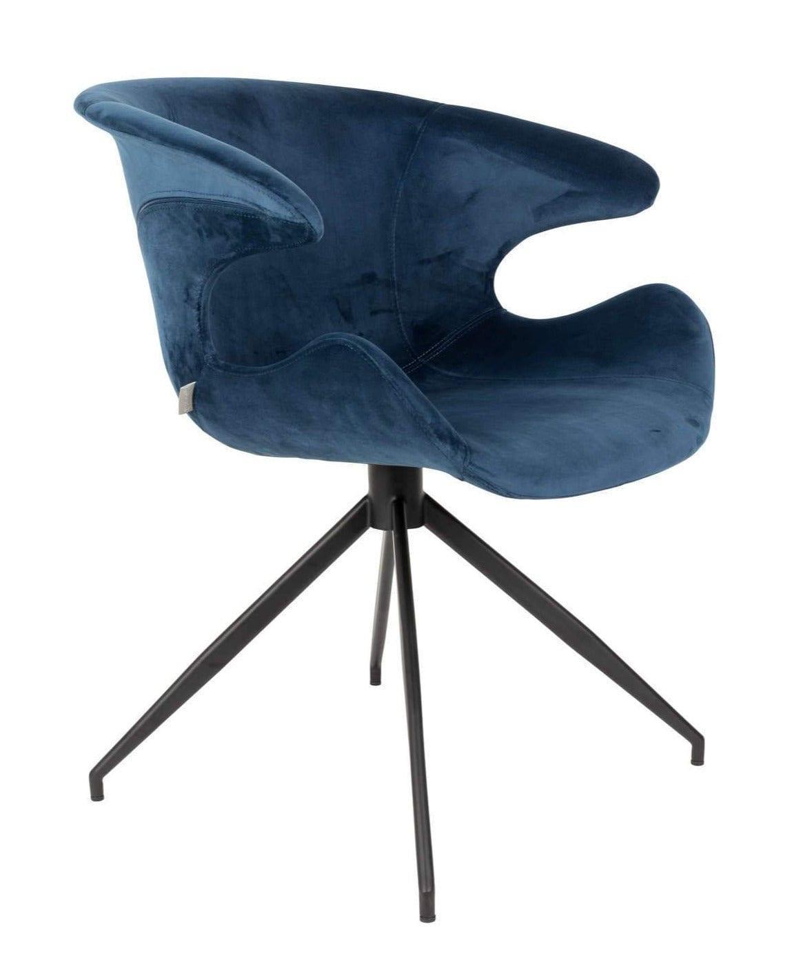 Fotel MIA niebieski Zuiver Eye on Design