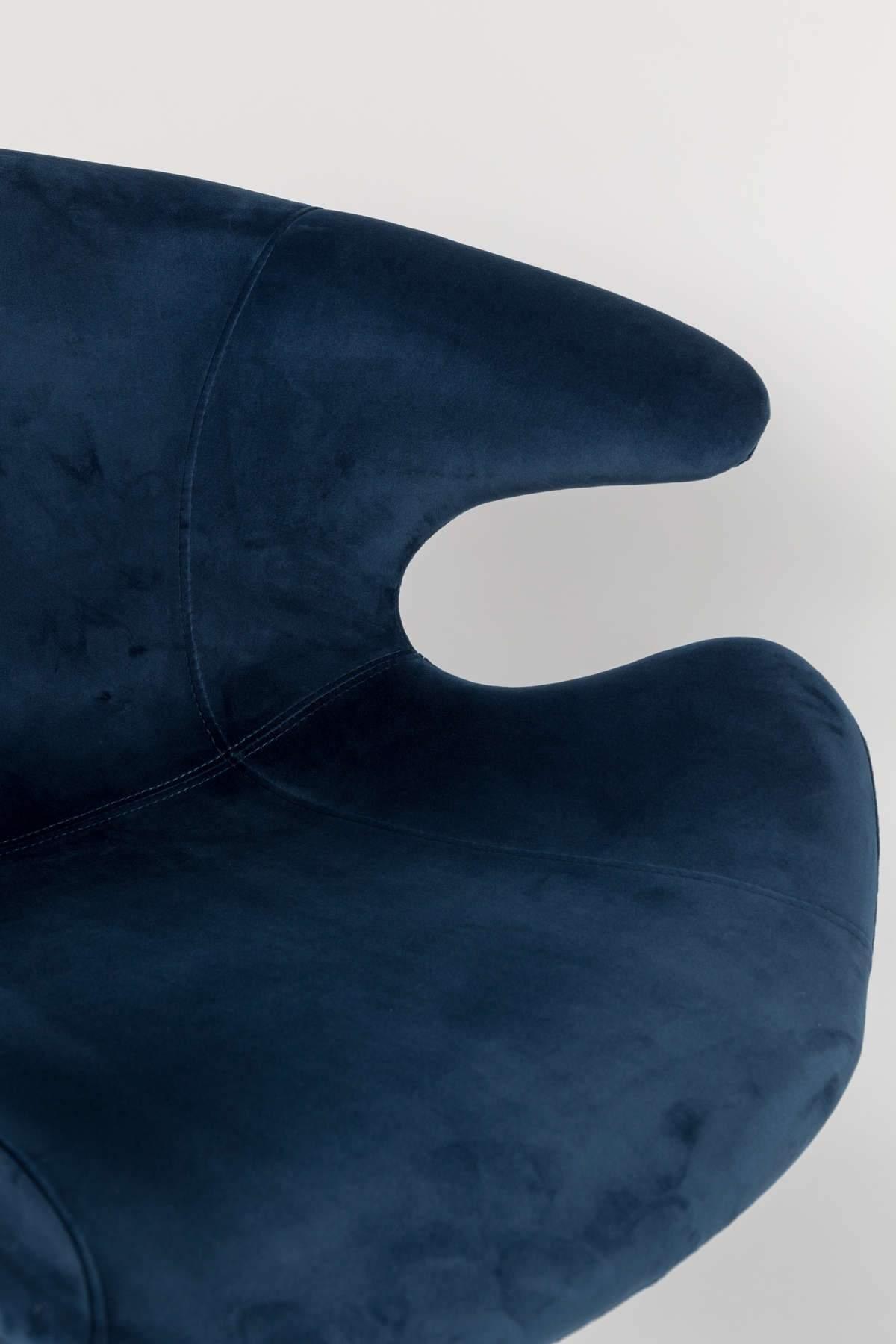 Fotel MIA niebieski Zuiver Eye on Design