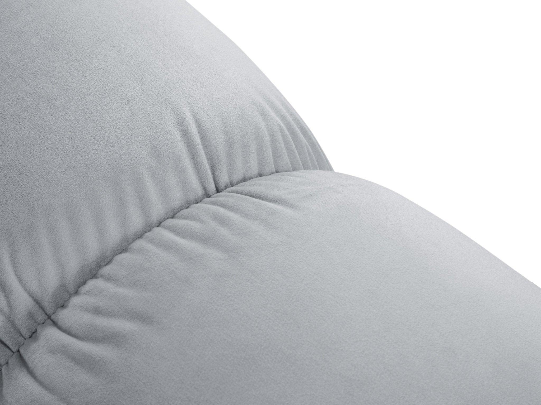 Fotel / moduł aksamitny TROPEA jasnoniebieski Milo Casa Eye on Design