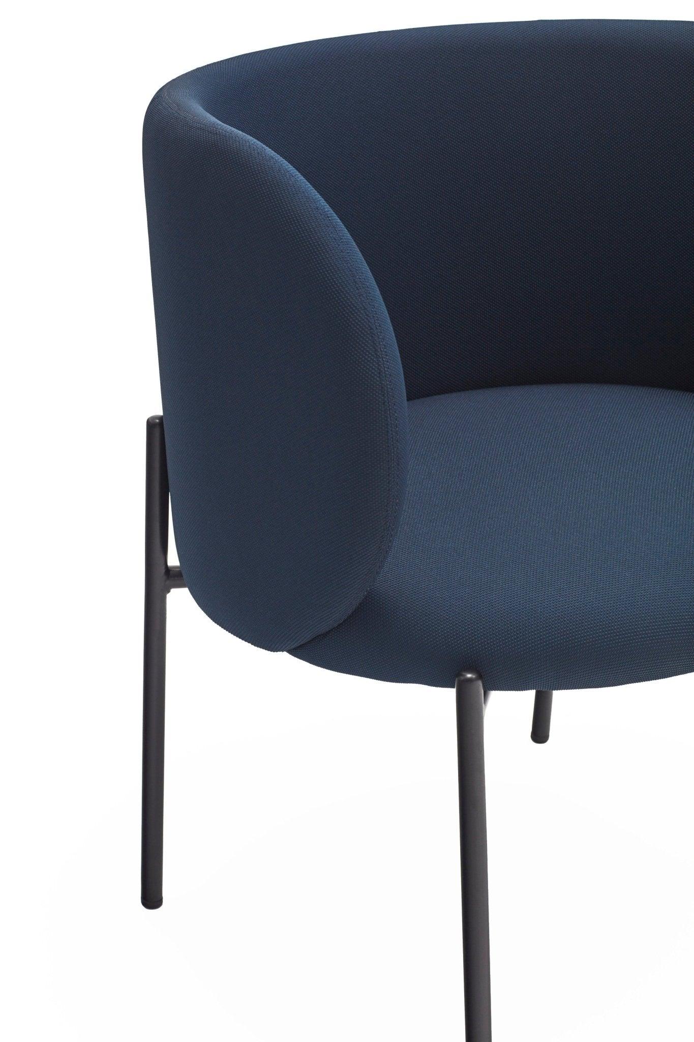 Fotel MOGI granatowy Teulat Eye on Design
