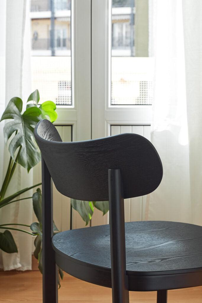 Fotel NARA czarny Teulat Eye on Design