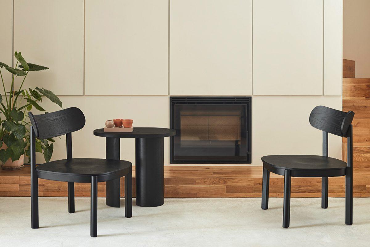 Fotel NARA czarny Teulat Eye on Design