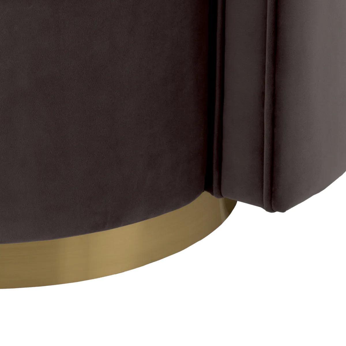 Fotel obrotowy AMANDA ciemnoszary Eichholtz Eye on Design