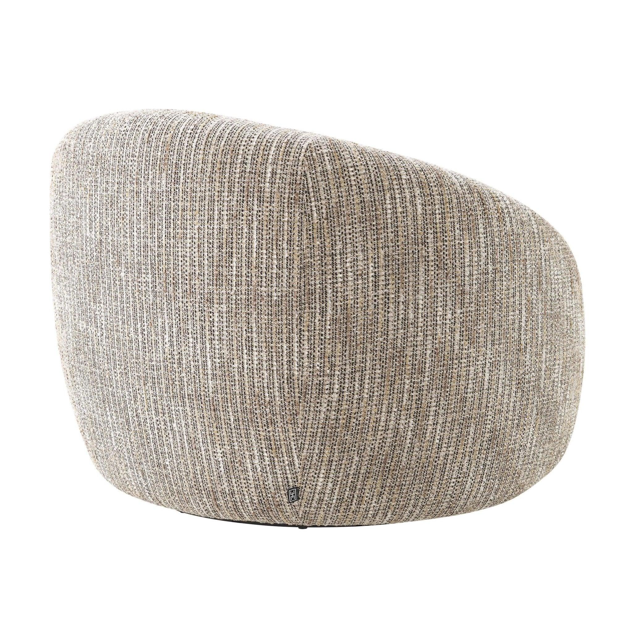 Fotel obrotowy AMORE beżowy Eichholtz Eye on Design