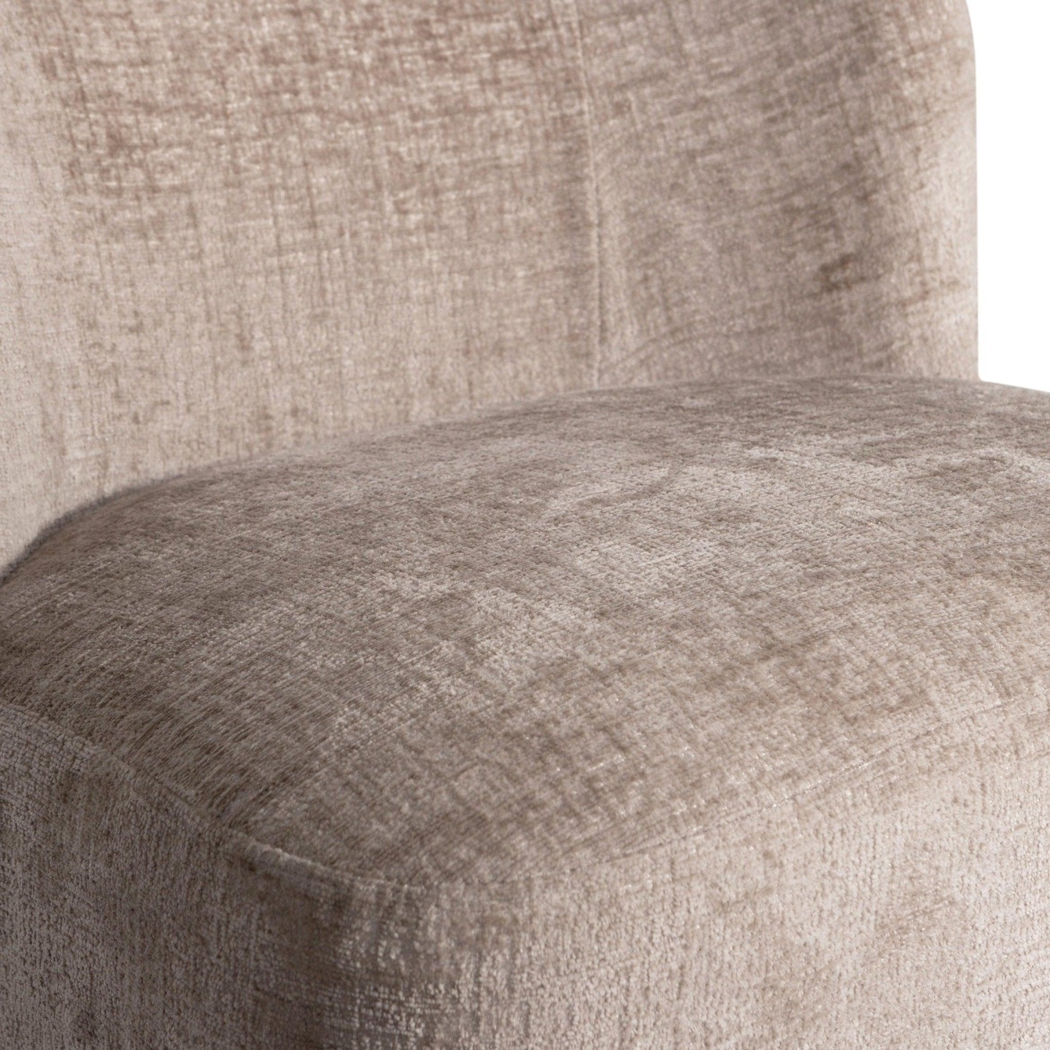 Fotel obrotowy ATTY piaskowy Woood Exclusive Eye on Design