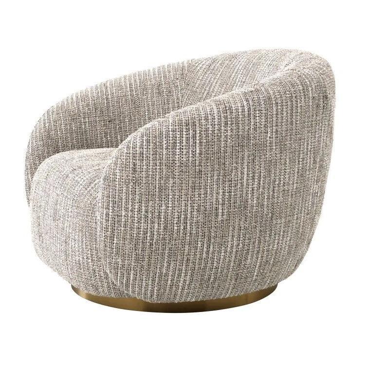 Fotel obrotowy BRICE beżowy Eichholtz Eye on Design