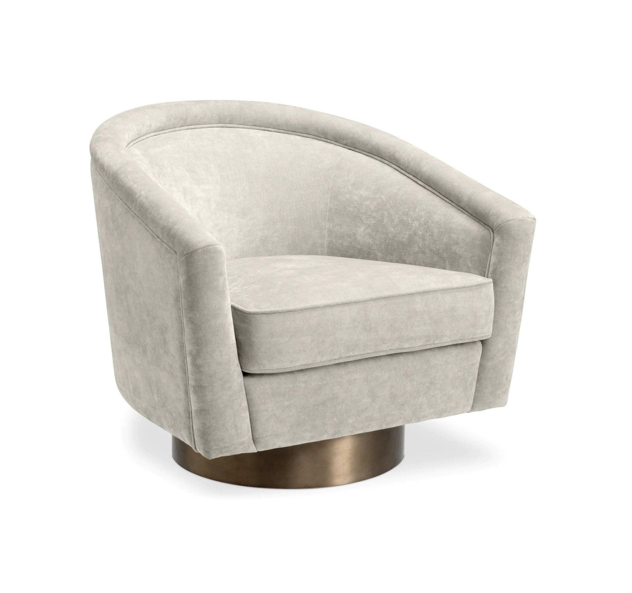 Fotel obrotowy CATENE piaskowy Eichholtz Eye on Design