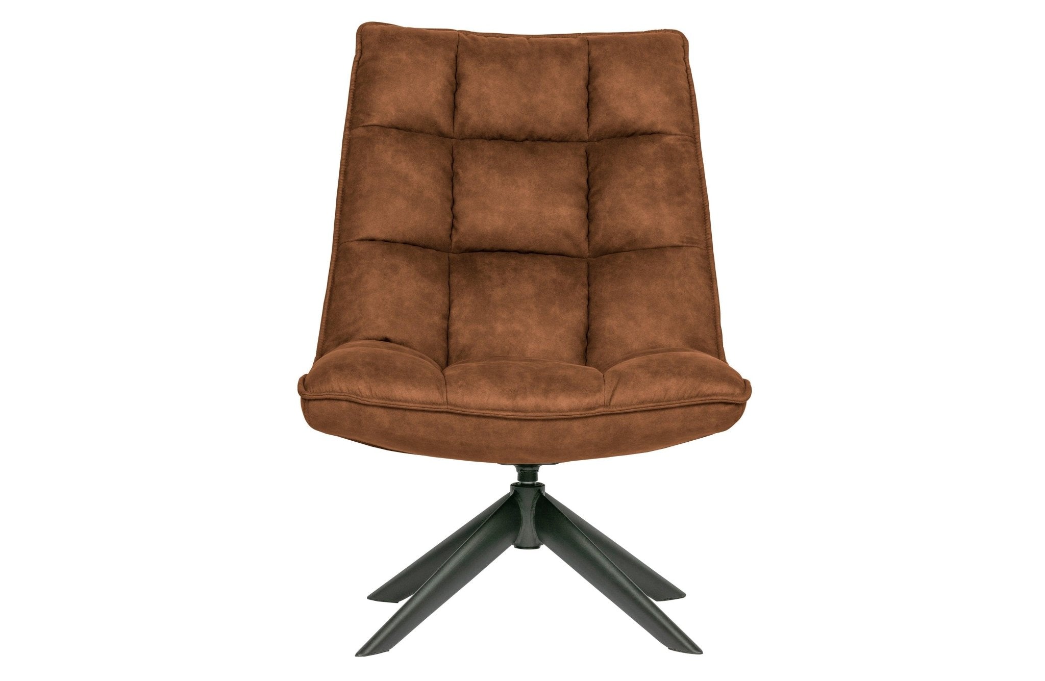 Fotel obrotowy JOUKE brązowy Woood Eye on Design