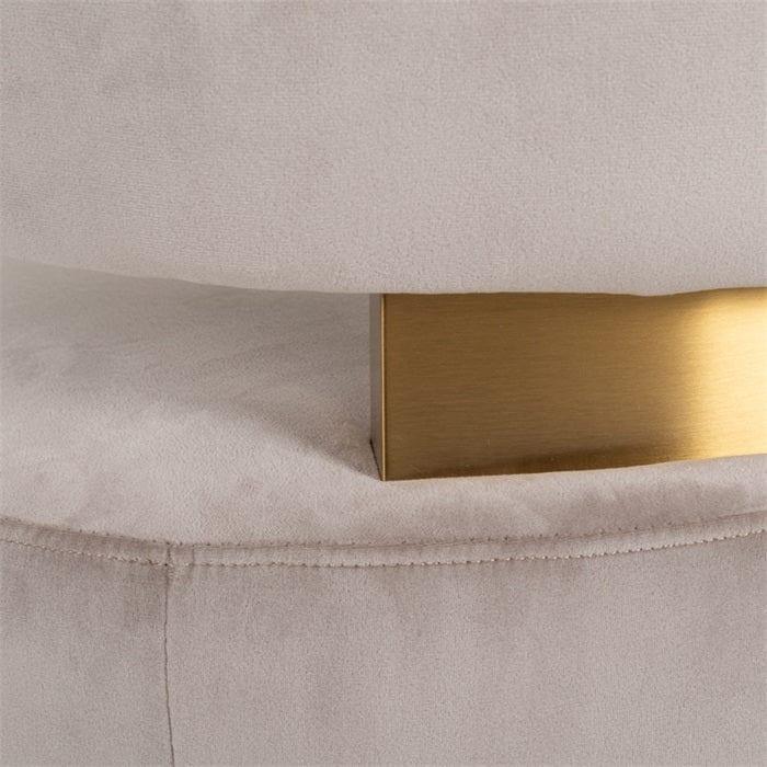 Fotel obrotowy MAXIME beżowy Richmond Interiors Eye on Design