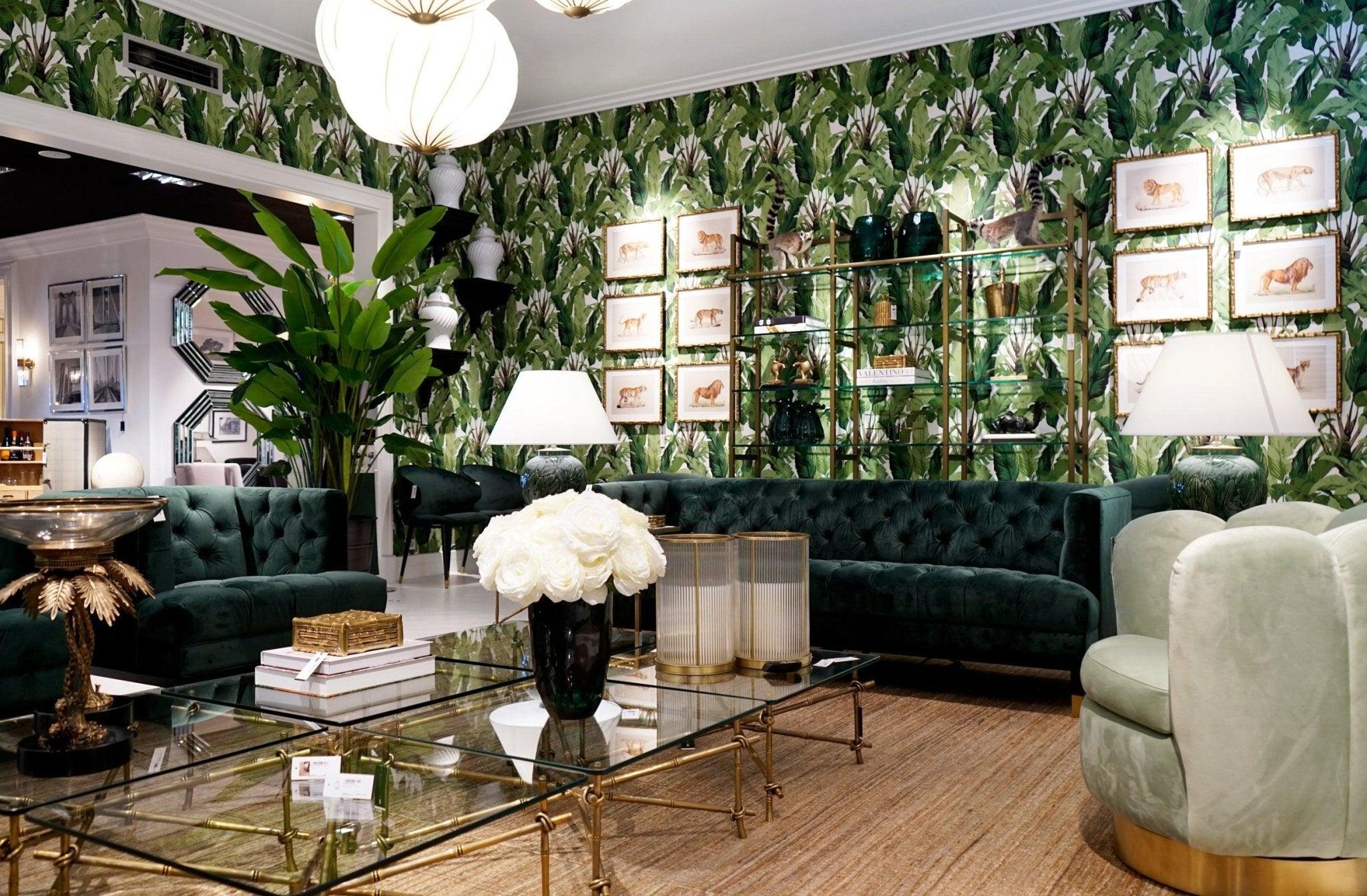 Fotel obrotowy MIRAGE pistacjowy Eichholtz Eye on Design