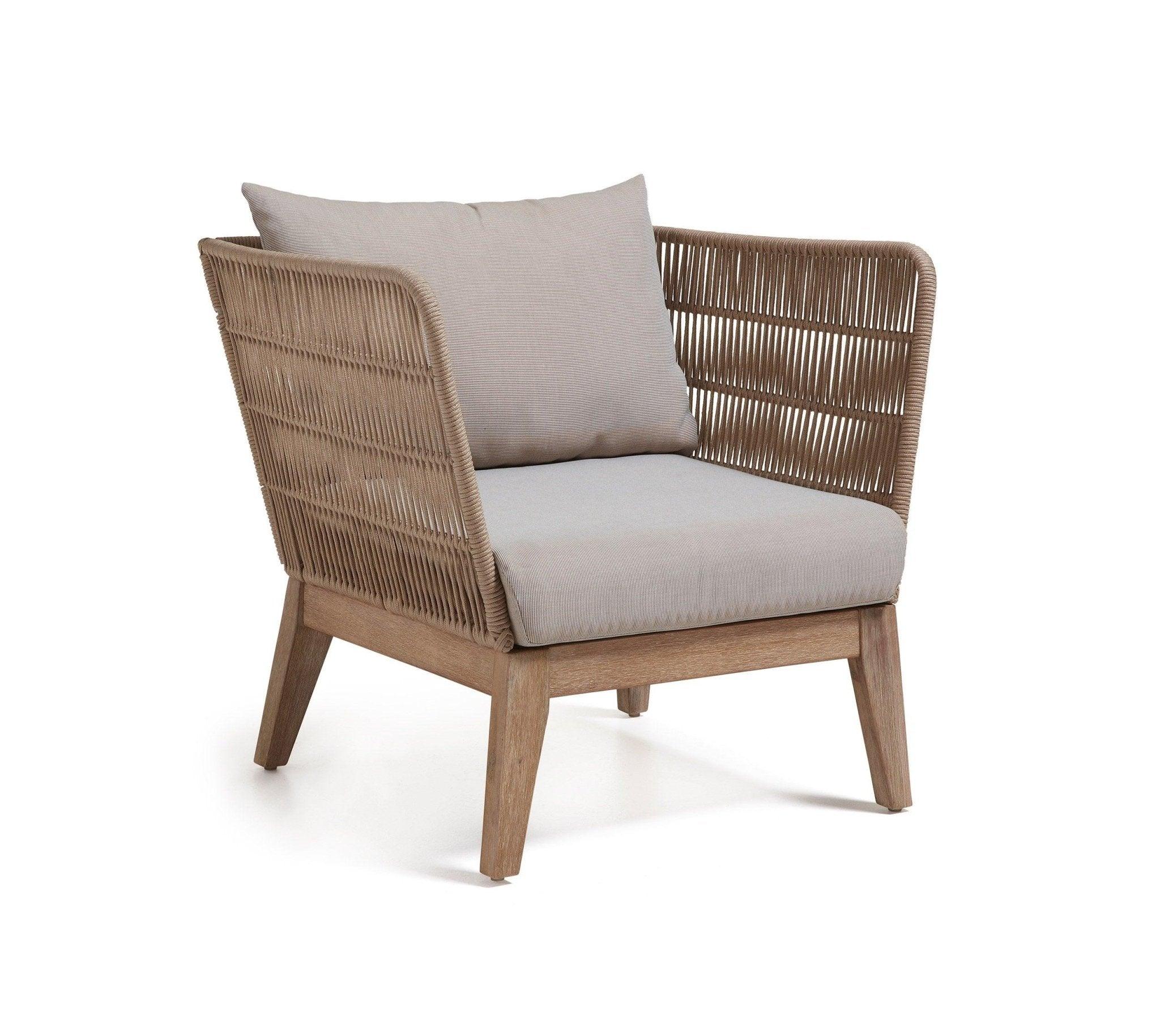 Fotel ogrodowy BELLENY lite drewno akacjowe La Forma Eye on Design