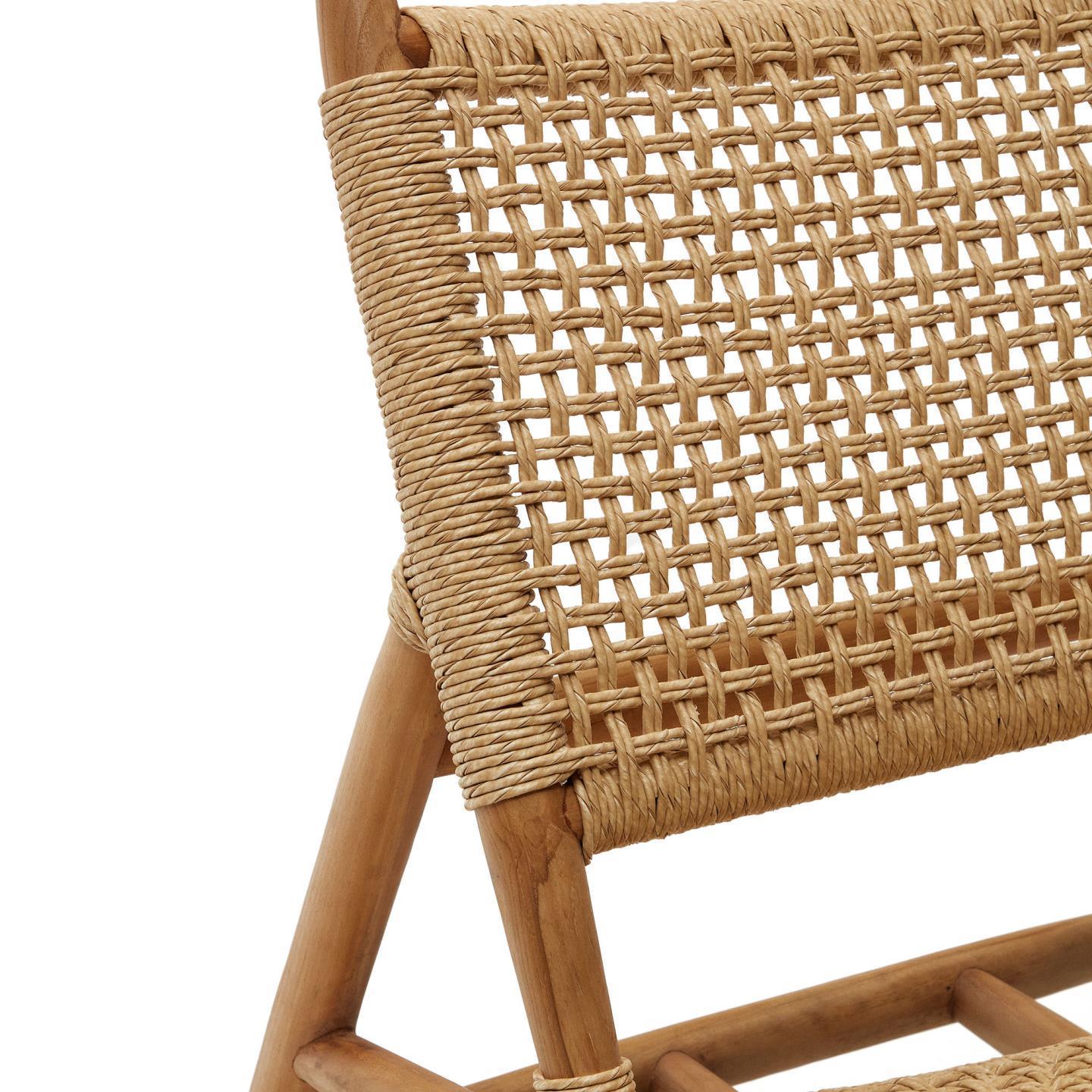 Fotel ogrodowy CODOLAR lite drewno tekowe La Forma Eye on Design