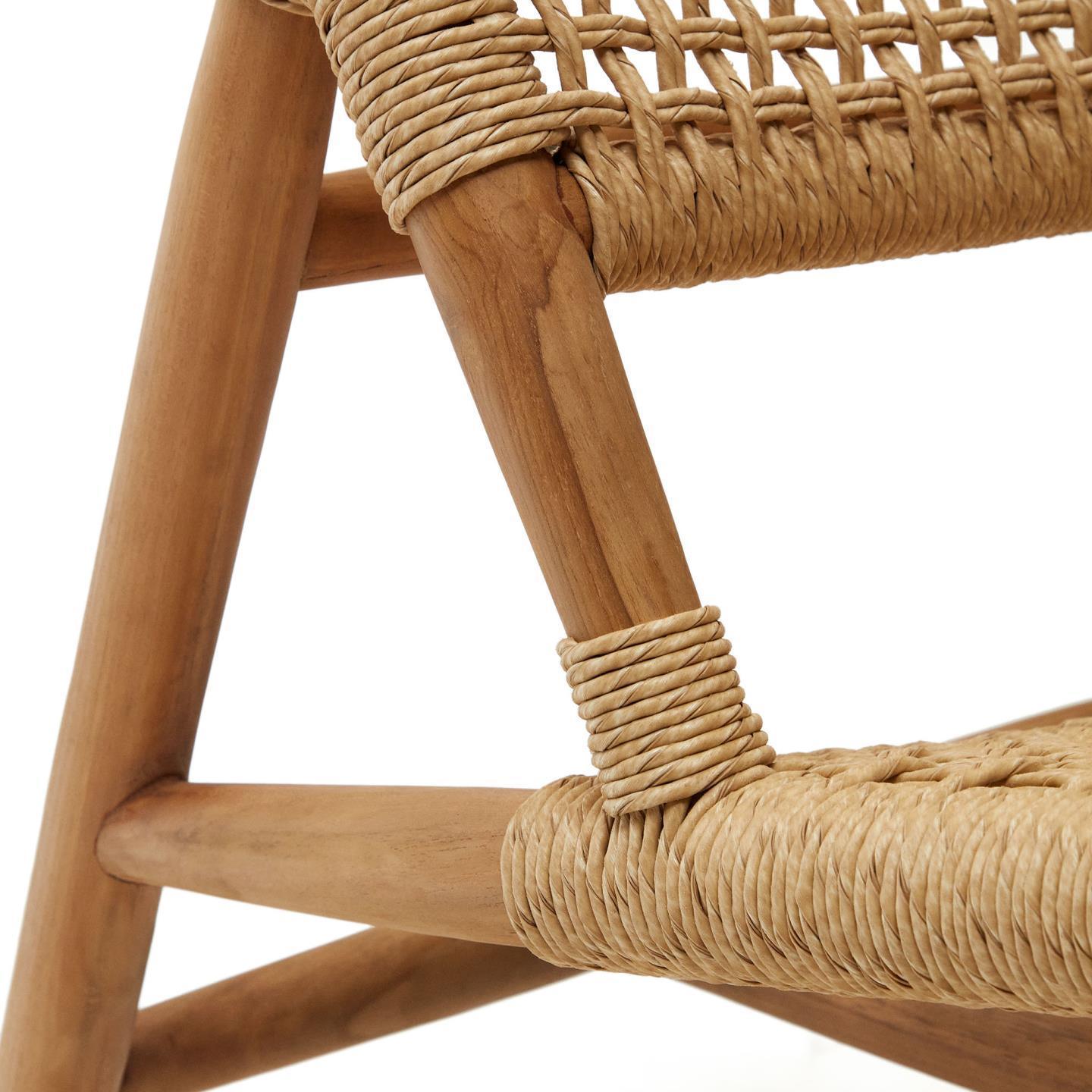 Fotel ogrodowy CODOLAR lite drewno tekowe La Forma Eye on Design