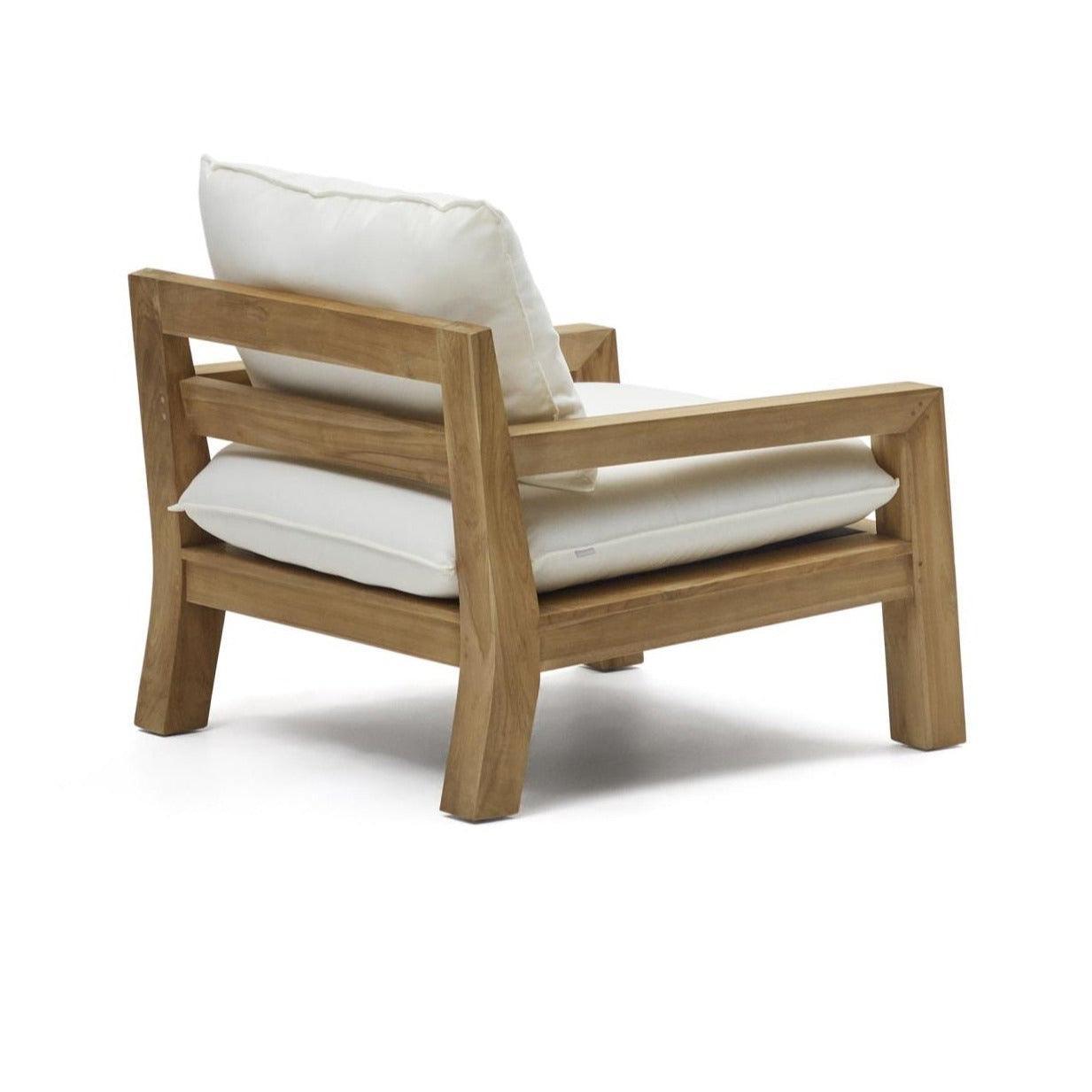 Fotel ogrodowy FORCANERA lite drewno tekowe La Forma Eye on Design