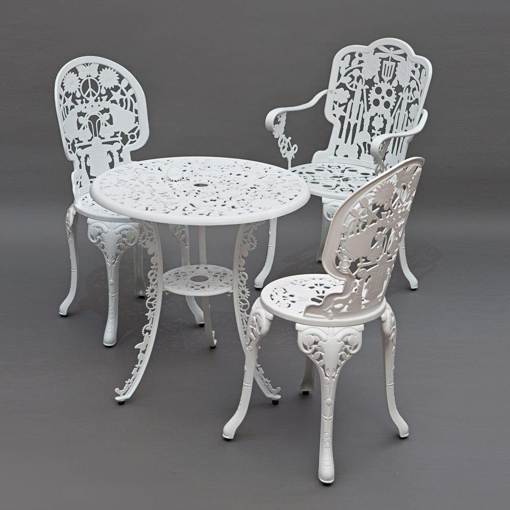 Fotel ogrodowy INDUSTRY biały Seletti Eye on Design