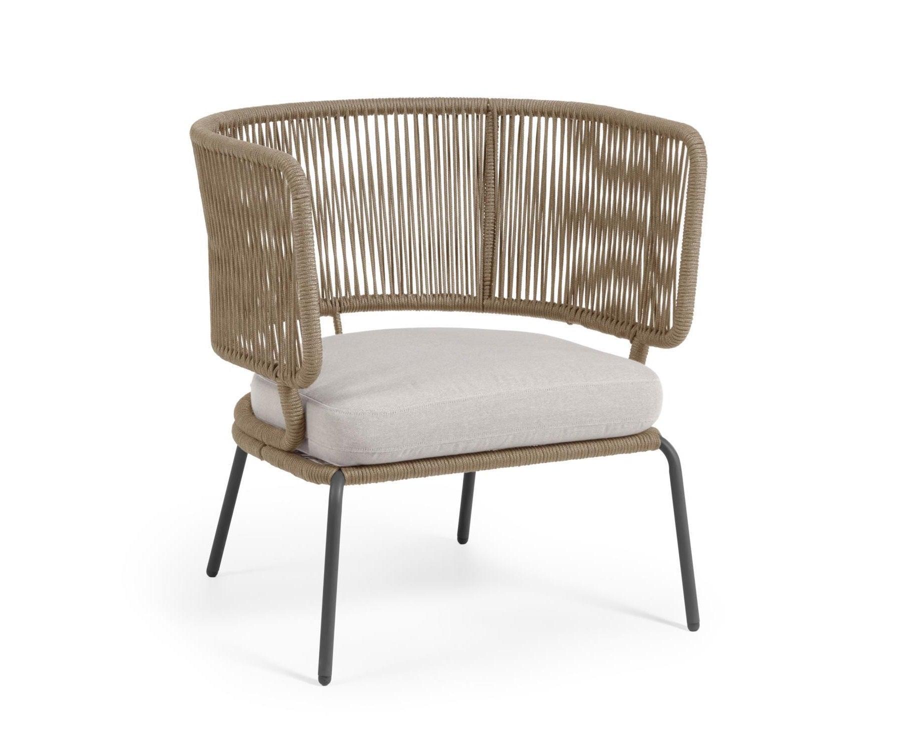 Fotel ogrodowy NADIN beżowy La Forma Eye on Design