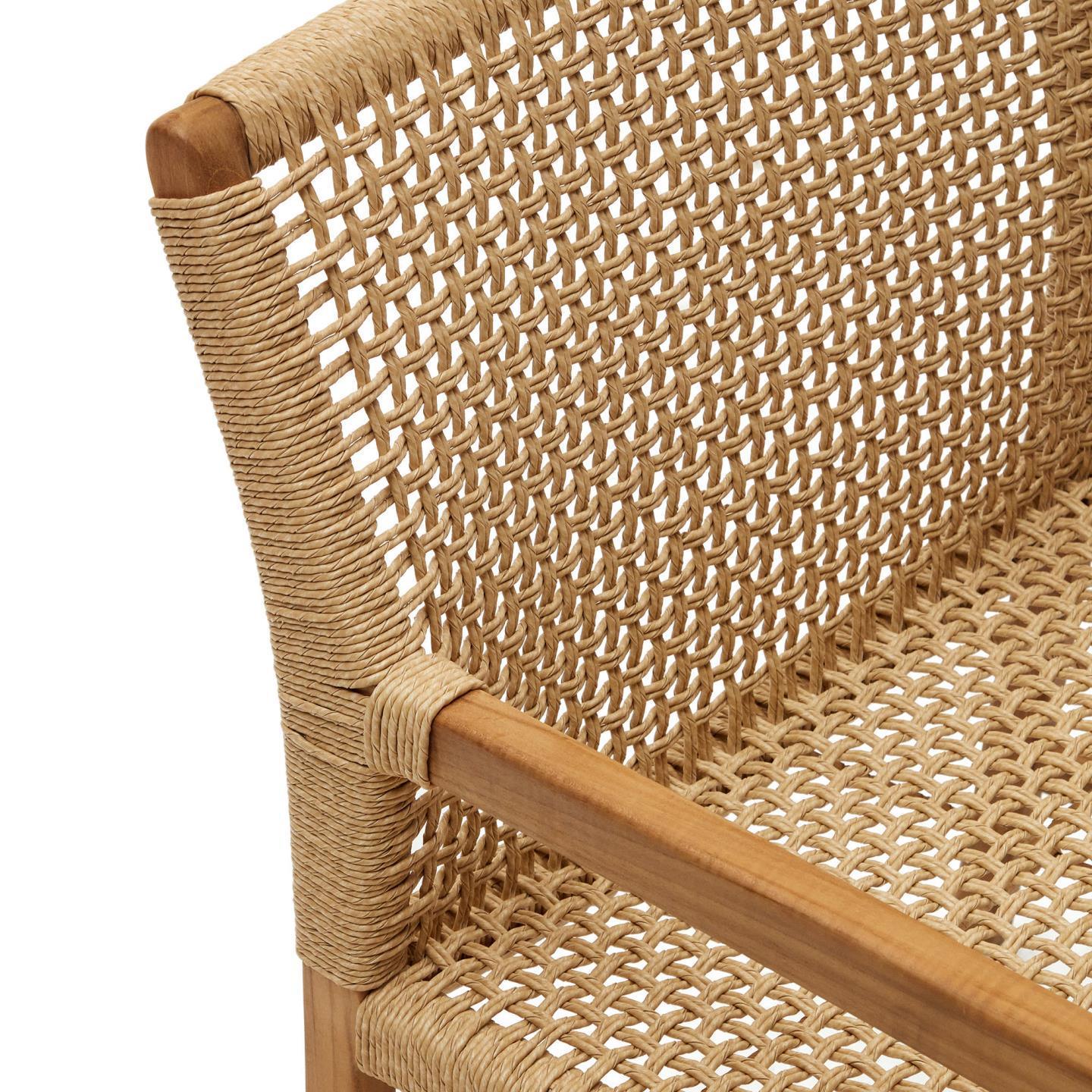 Fotel ogrodowy SABOLLA lite drewno tekowe La Forma Eye on Design