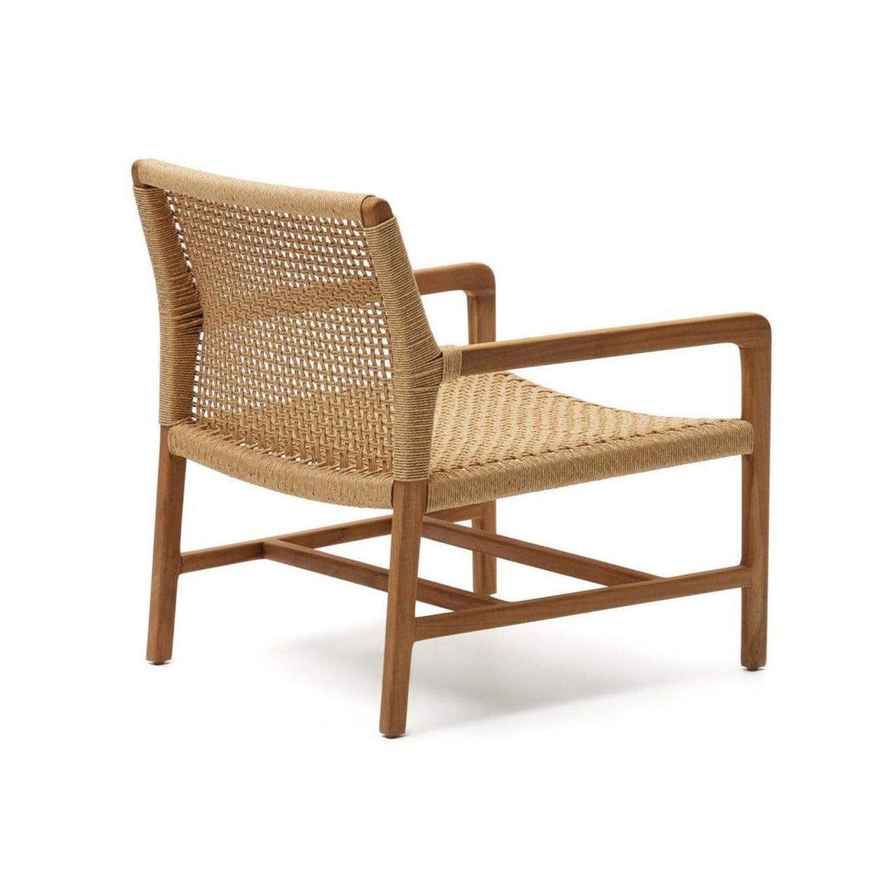 Fotel ogrodowy SABOLLA lite drewno tekowe La Forma Eye on Design