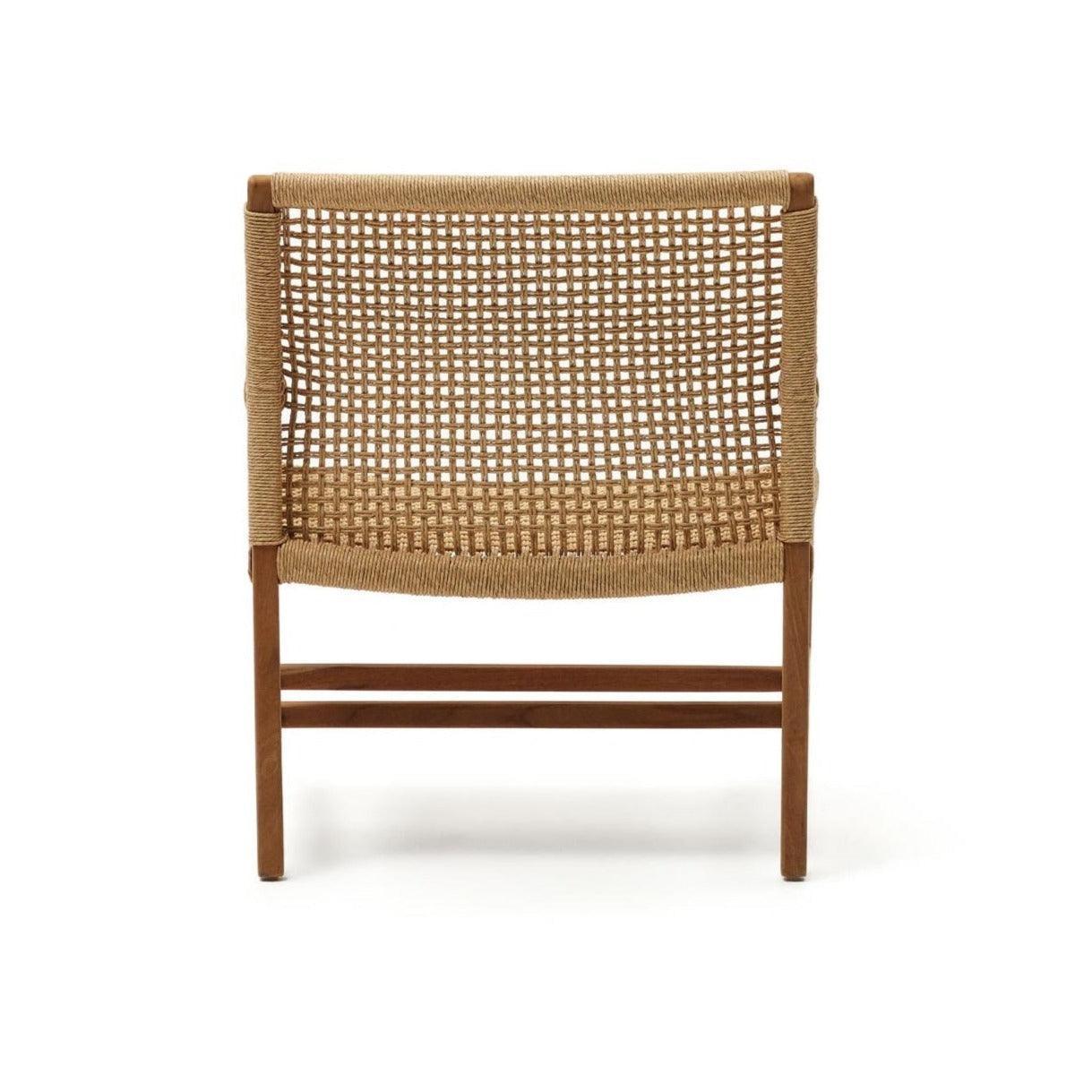 Fotel ogrodowy SABOLLA lite drewno tekowe La Forma Eye on Design