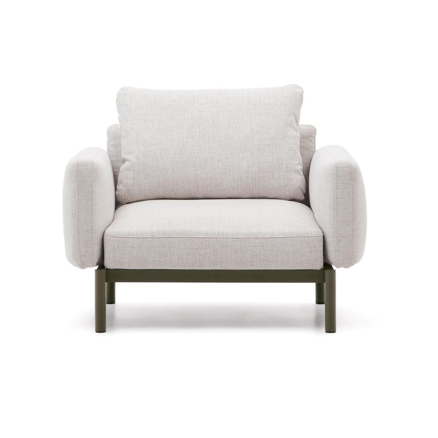 Fotel ogrodowy SORELLS jasnobeżowy La Forma Eye on Design