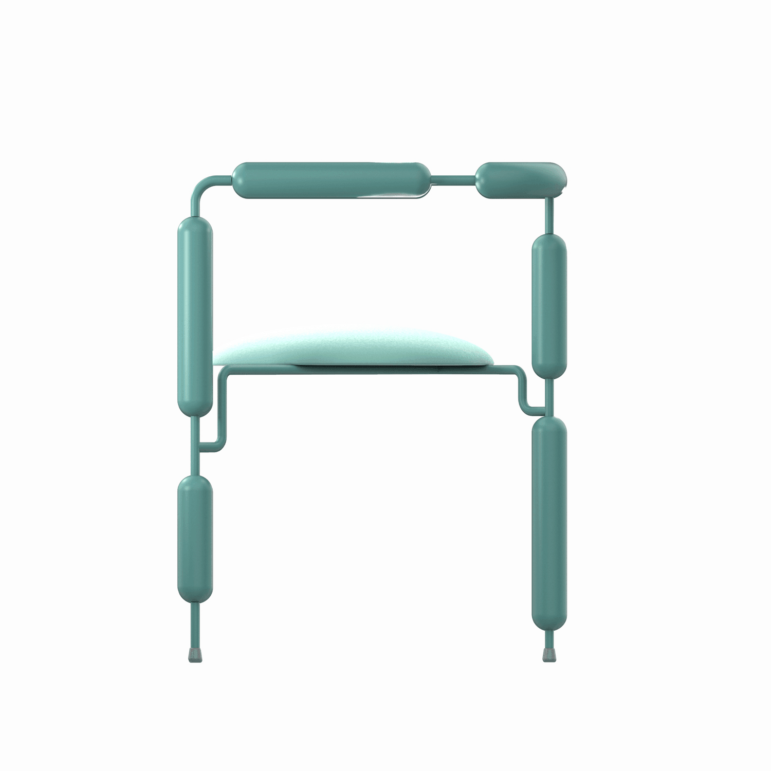 Fotel POODLE stalowy Mati Sipiora Eye on Design