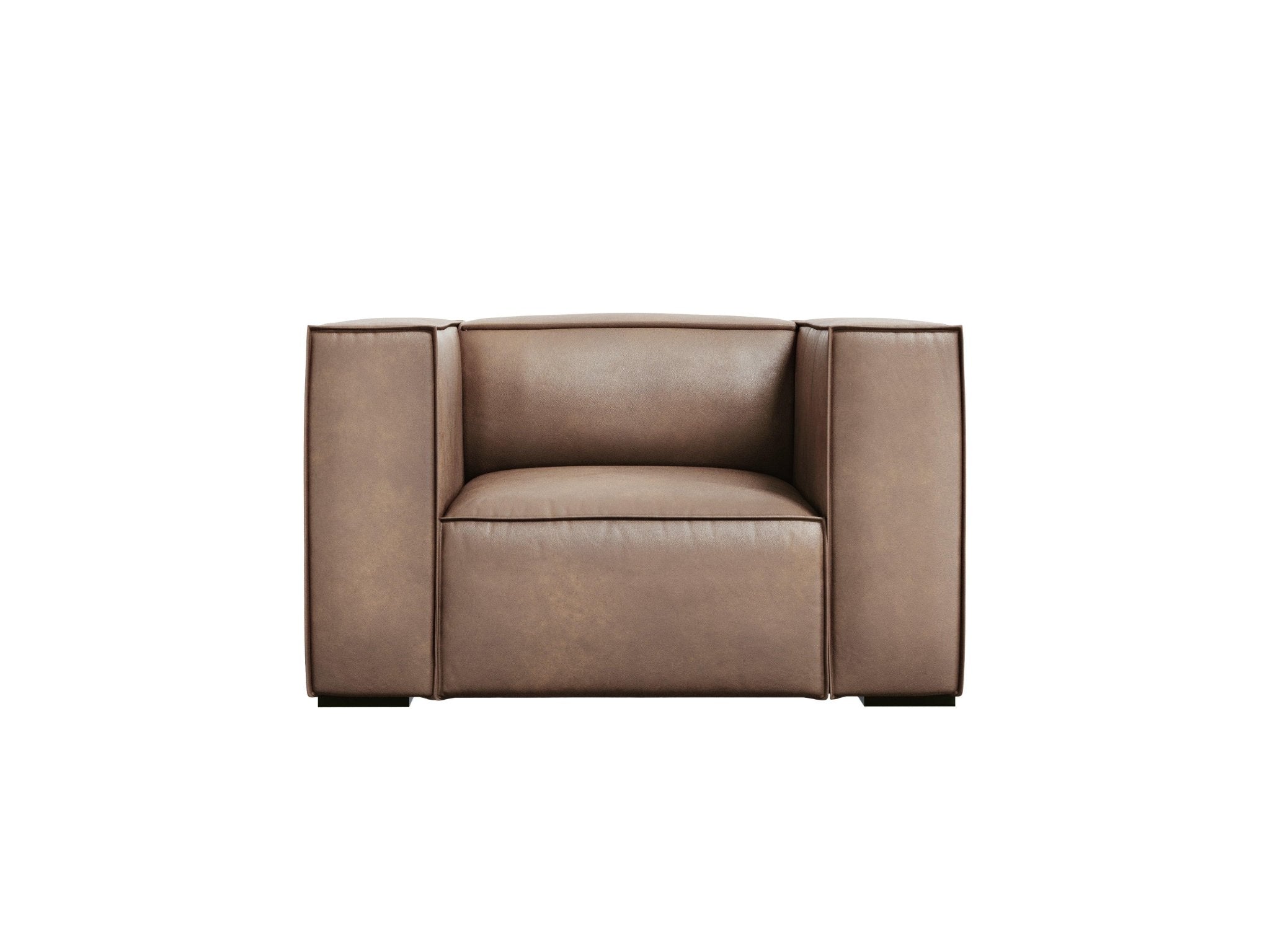 Fotel skórzany MADAME beżowy Windsor & Co Eye on Design