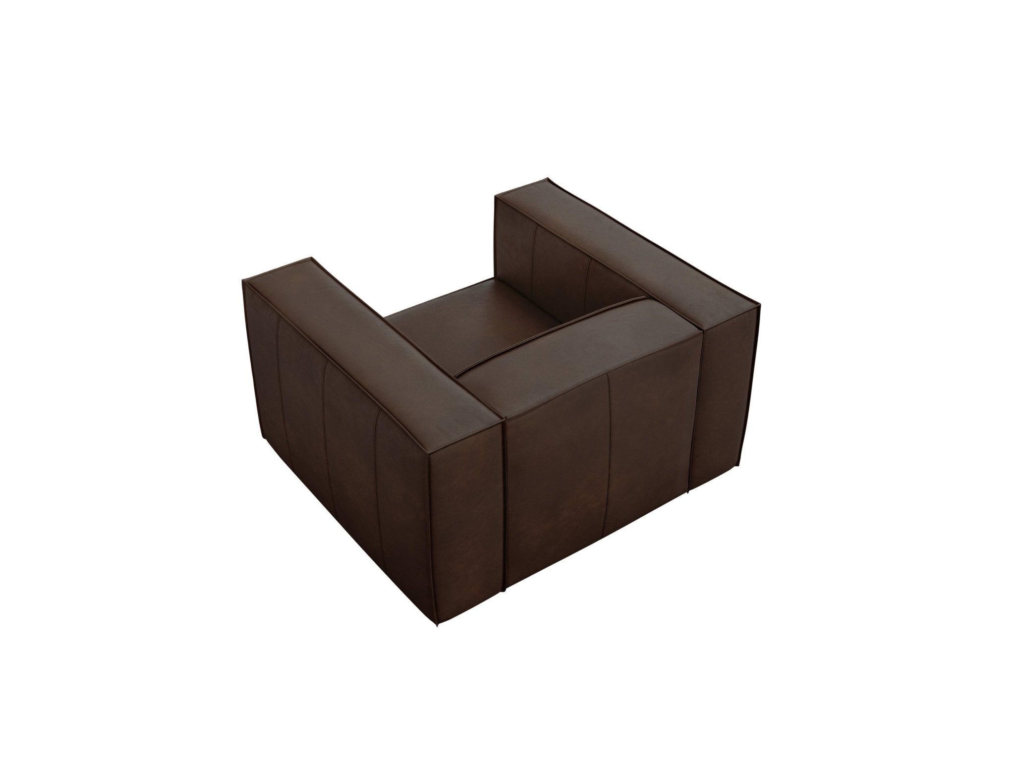 Fotel skórzany MADAME czekoladowy brąz Windsor & Co Eye on Design