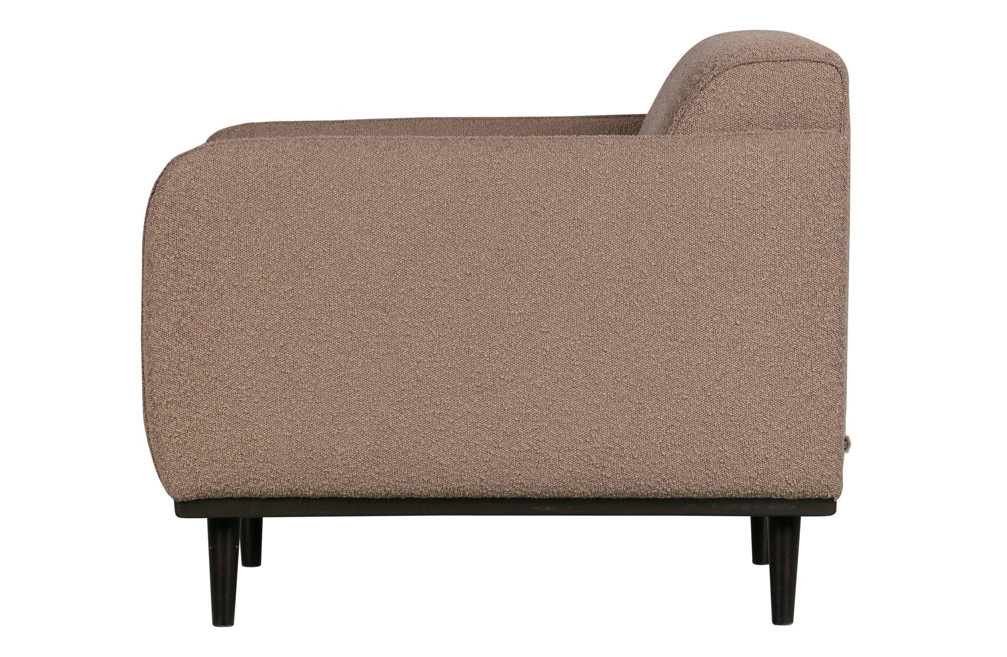 Fotel STATEMENT boucle jasnobrązowy Be Pure Eye on Design