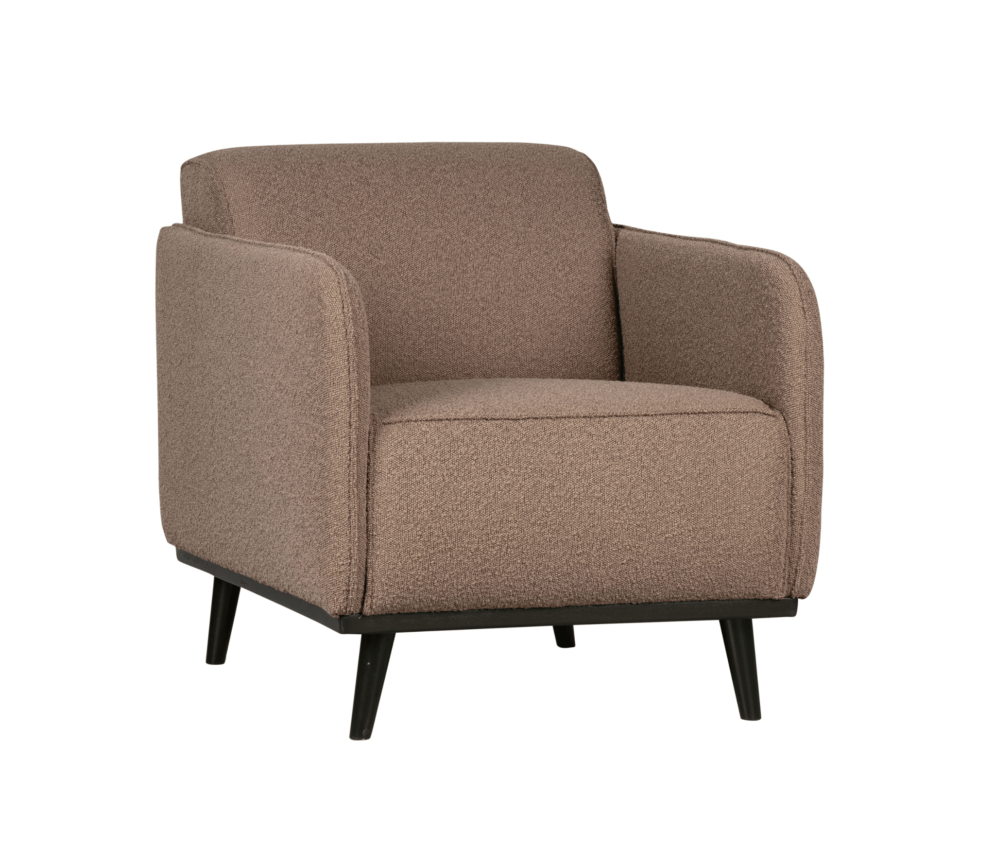 Fotel STATEMENT boucle jasnobrązowy Be Pure Eye on Design