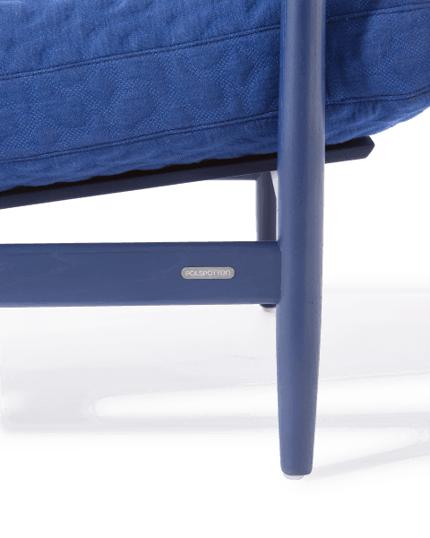 Fotel TODD niebieski Pols Potten Eye on Design