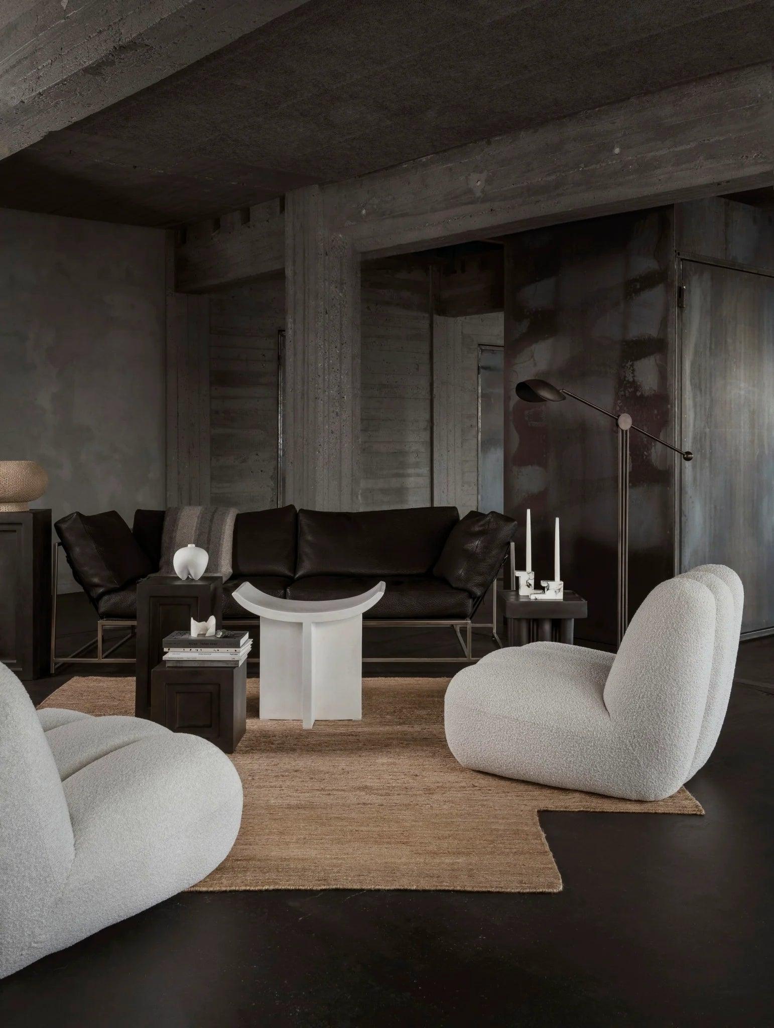Fotel TOE boucle jasnobeżowy 101 Copenhagen Eye on Design