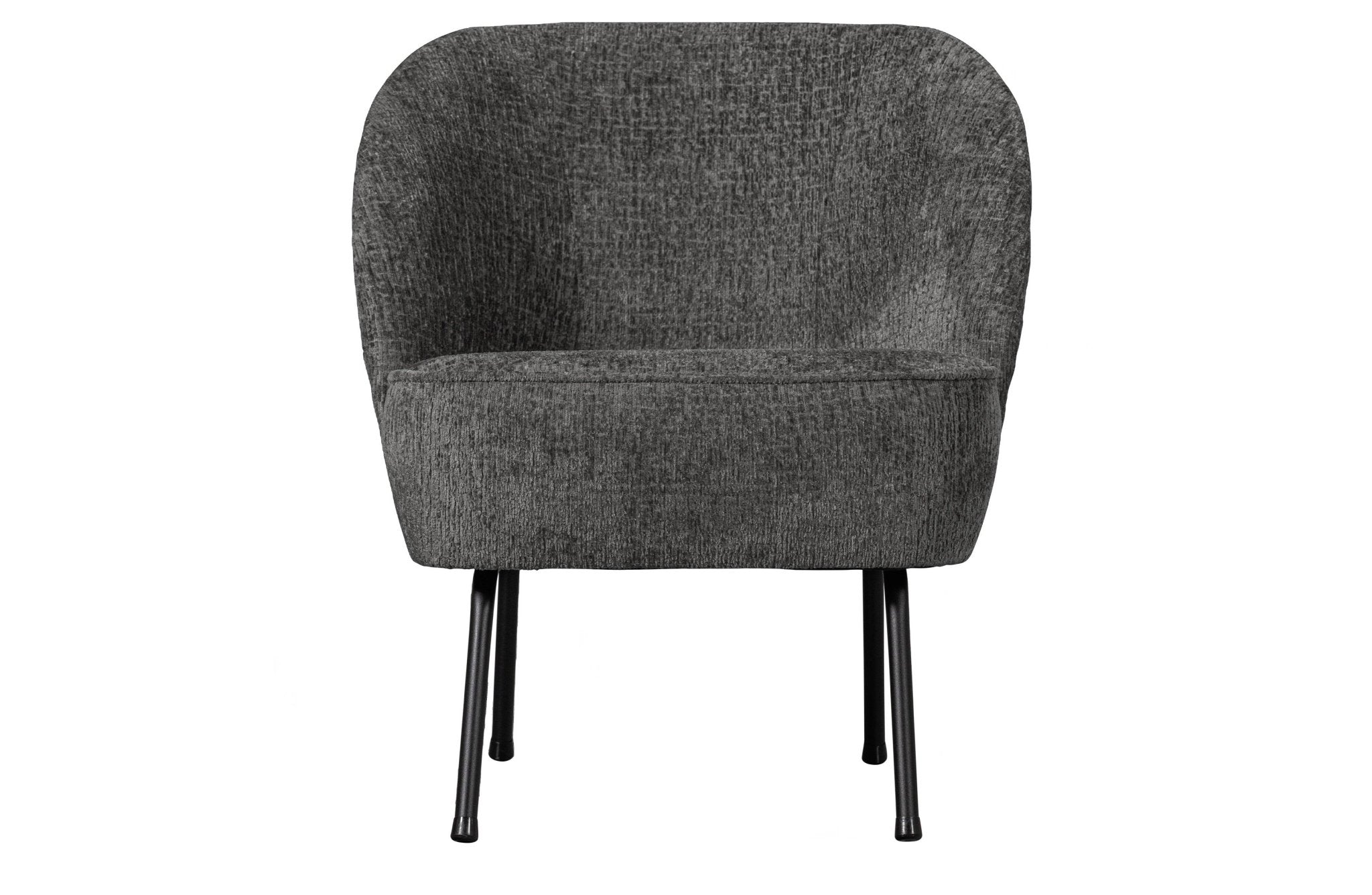 Fotel welurowy VOGUE STRUCTURE MOUNTAIN szary Be Pure Eye on Design