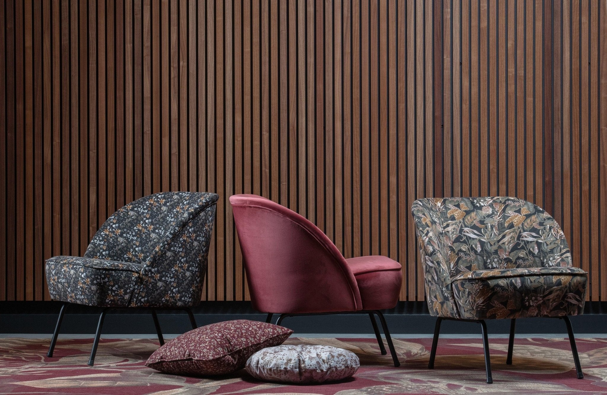 Fotel welurowy VOGUE STRUCTURE WHEATFIELD beżowy Be Pure Eye on Design
