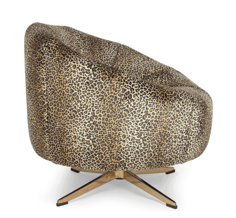 Fotel WHERE THE SUN DOESN'T SHINE panterka Bold Monkey Eye on Design