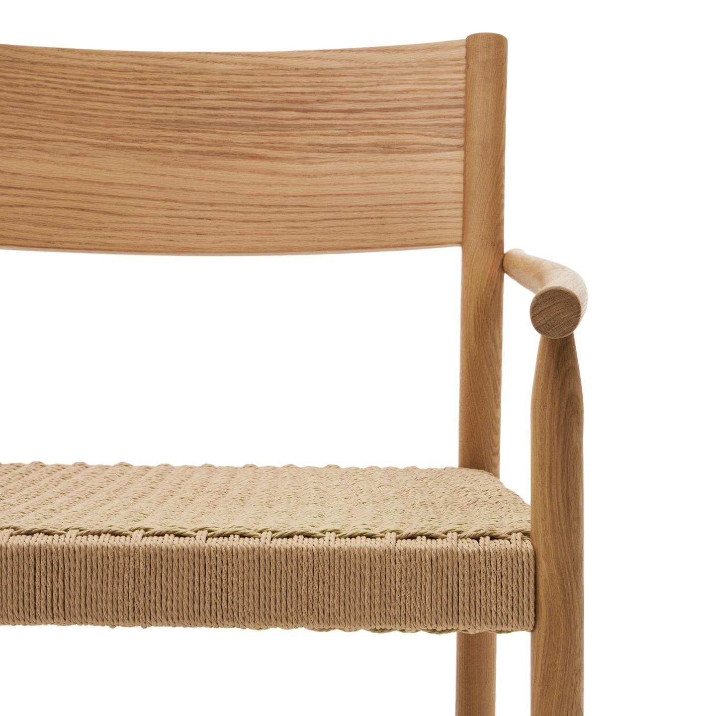 Fotel YALIA lite drewno dębowe La Forma Eye on Design