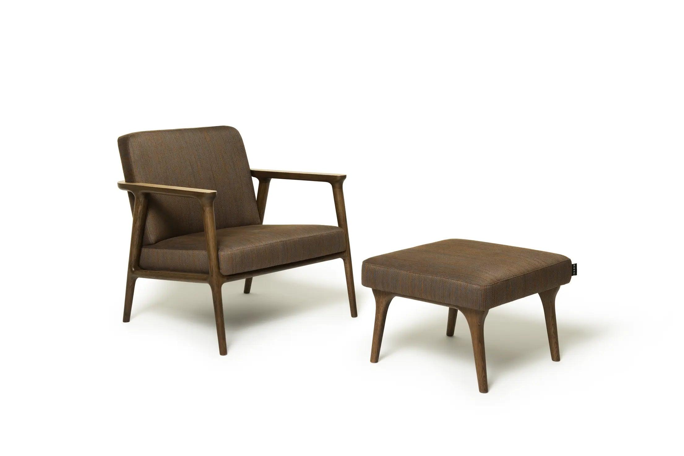Fotel ZIO drewno dębowe Moooi Eye on Design