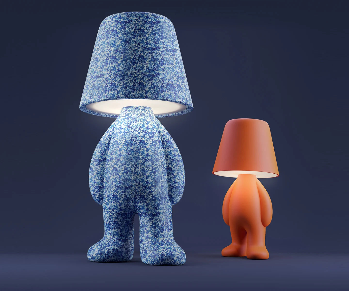 Portable lamp SWEET BROTHERS BOB white