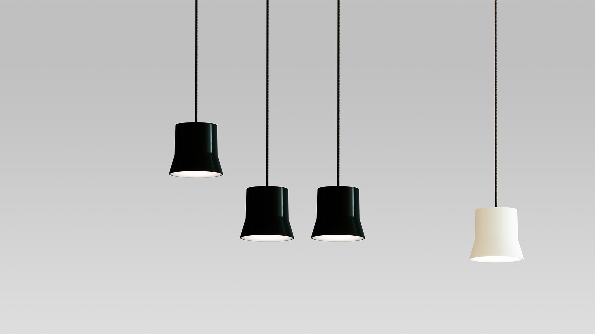 GIÒ LIGHT Black Pendant Lamp