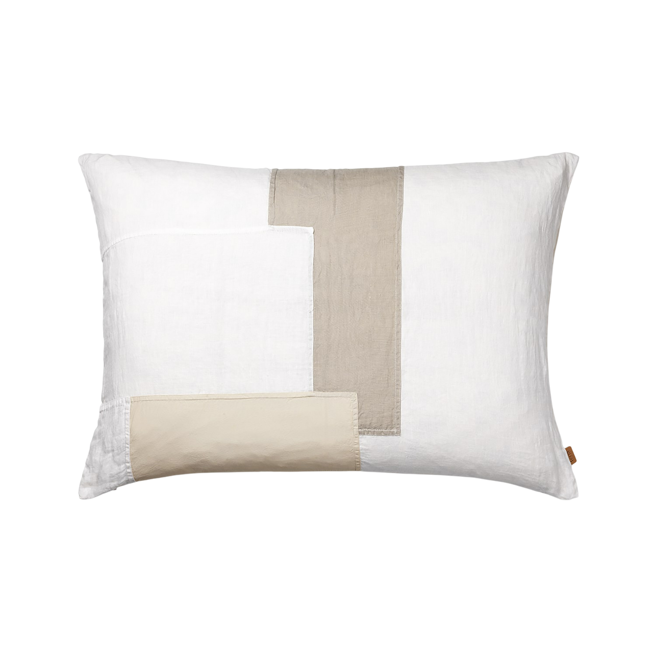 Dekorativní polštář PART CUSHION zlomená bílá