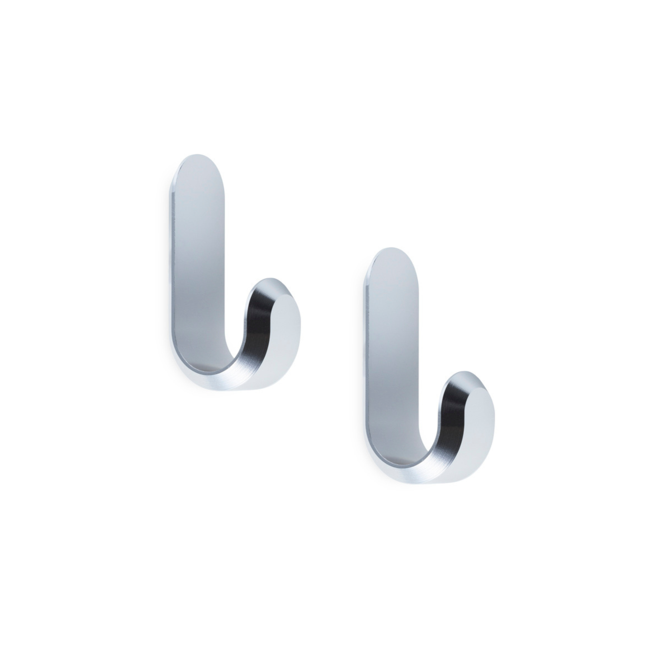 CURVE silver hanger set