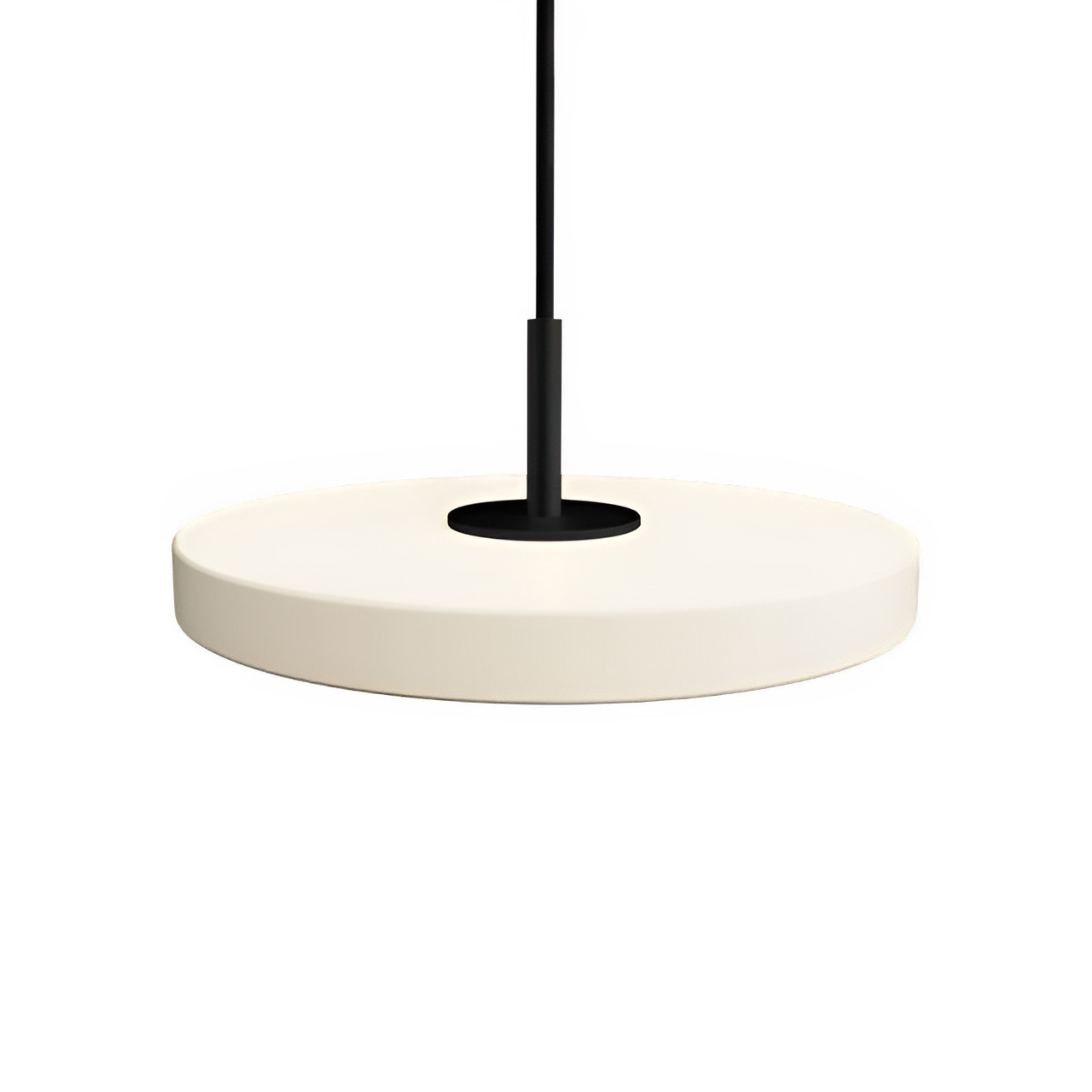 Asteria Micro Pearl Pendant Lamp with Black Insert