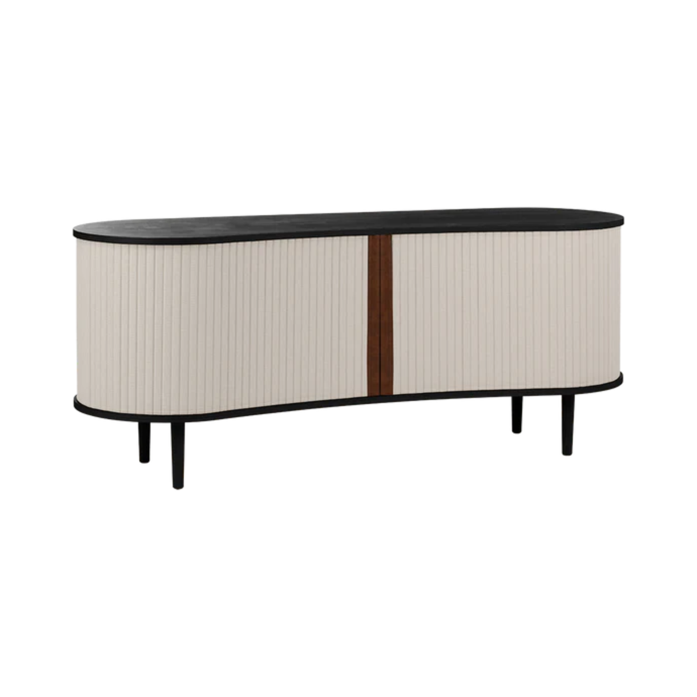 AUDACIOUS RTV Cabinet sandy with black base