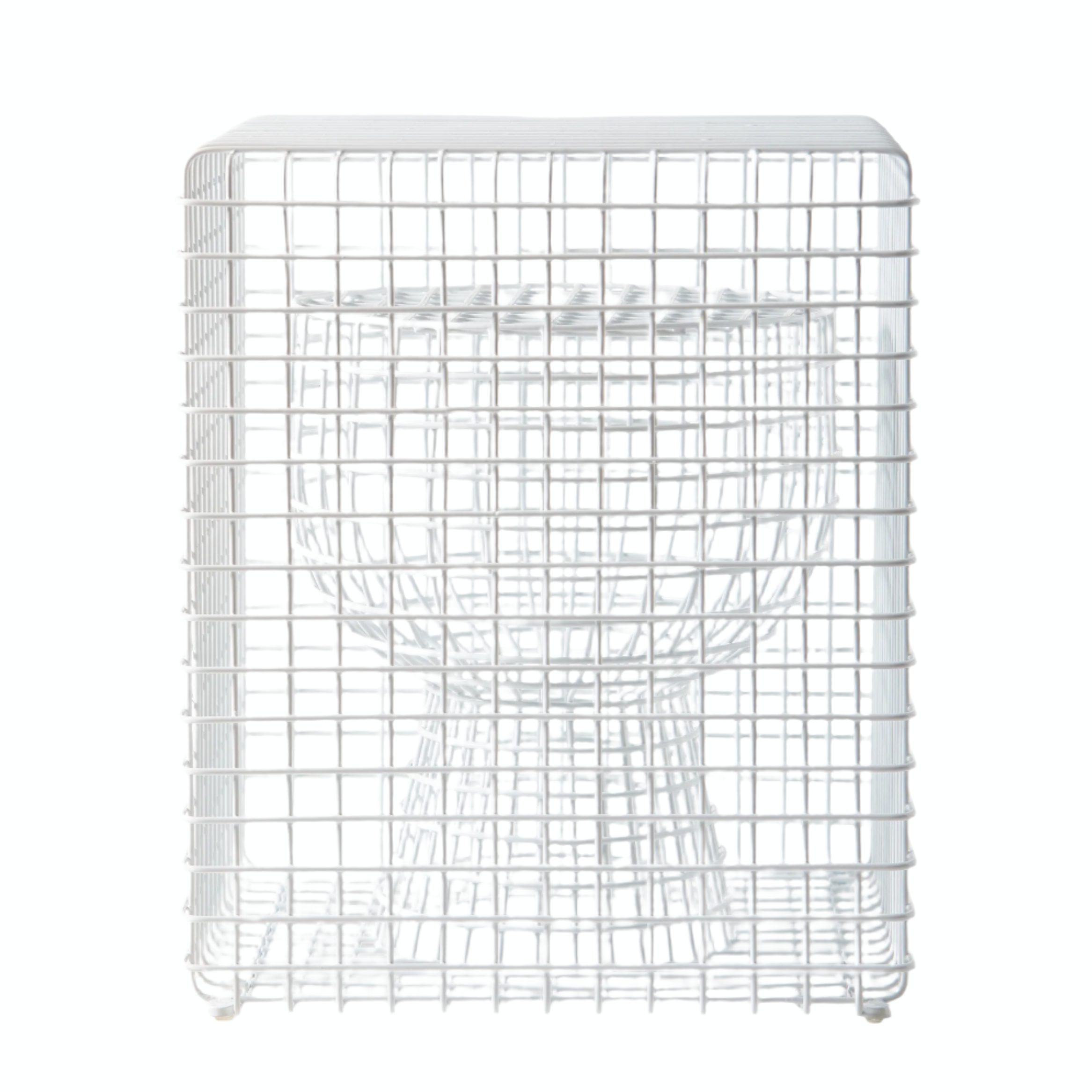 Dekorativní stoleček TIP TAP WIRE bílý