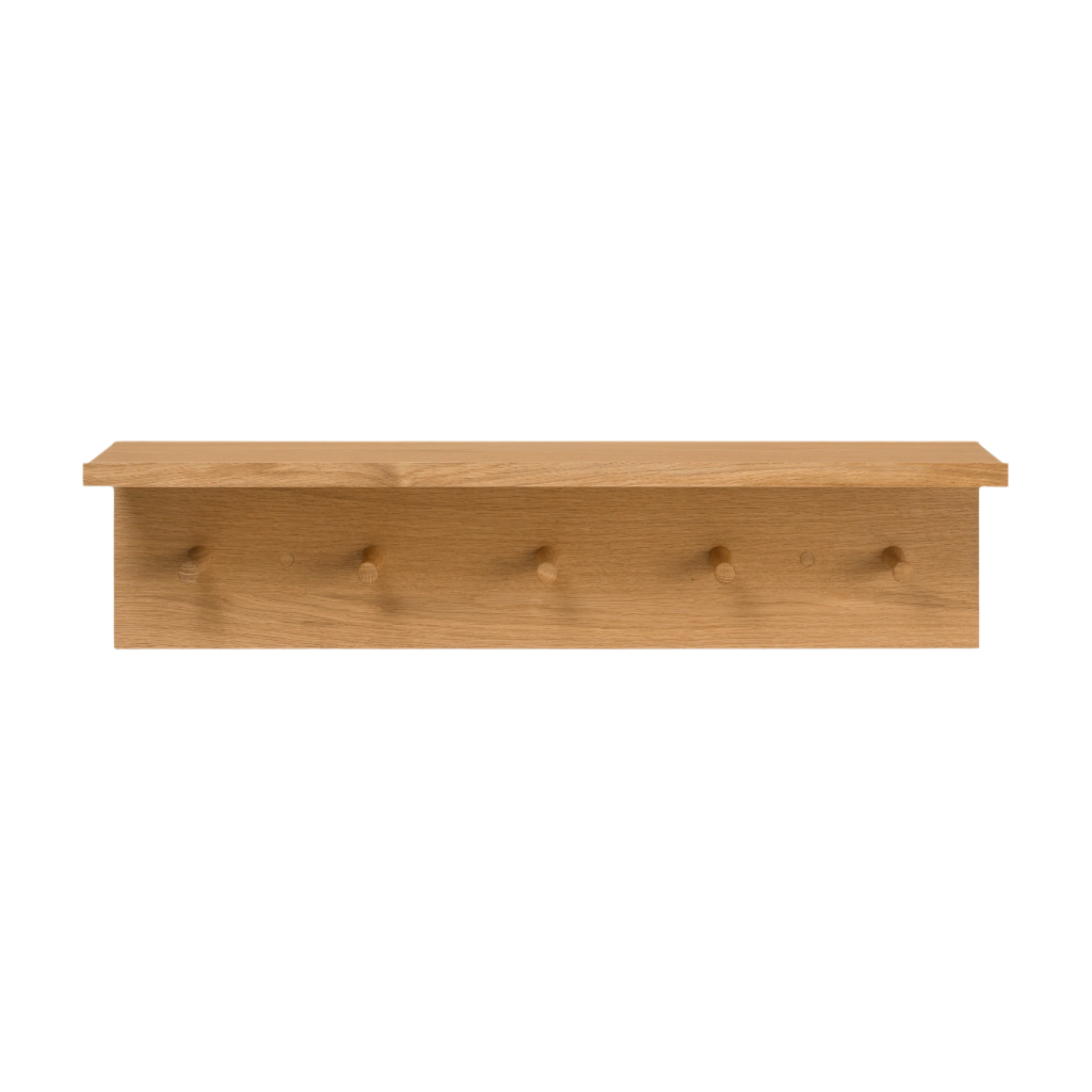 Hanger s policí PLACE RACK olejovaný dubový dýha