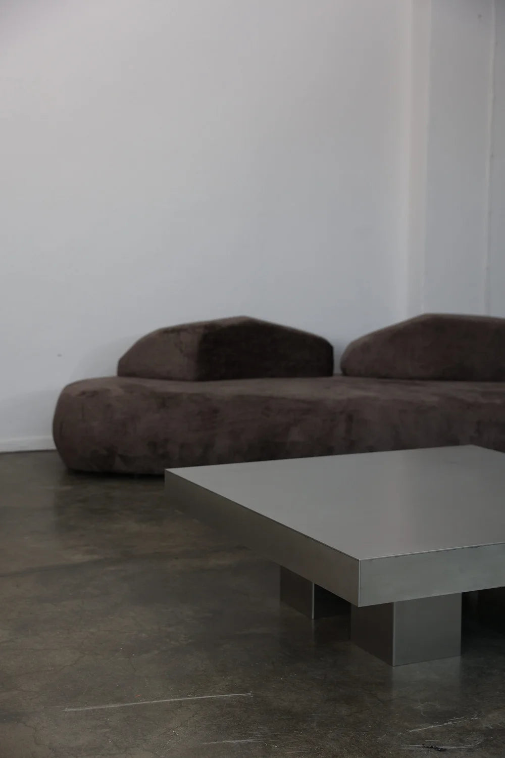 Kávový stolek BLOCK ocelový