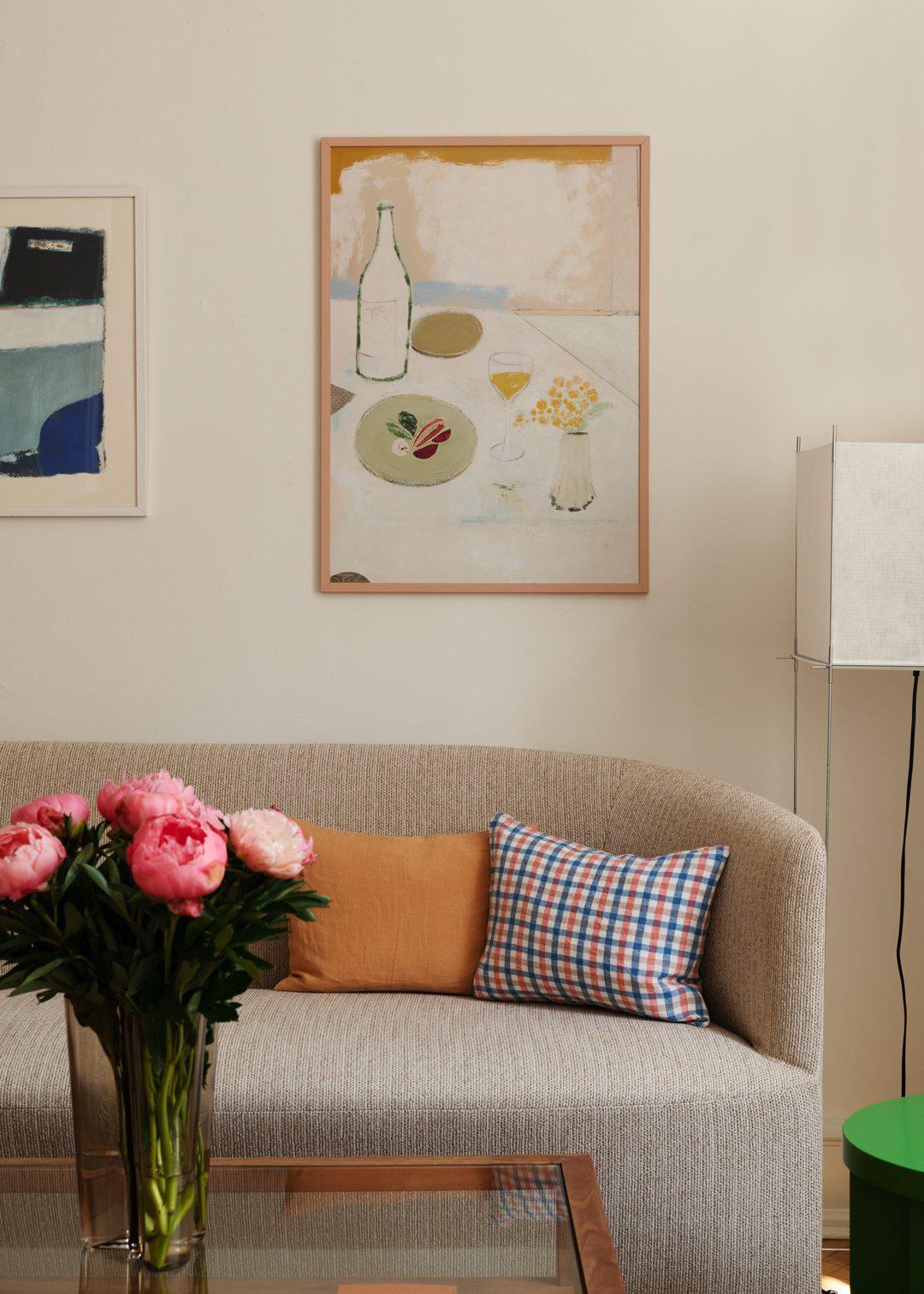 Grafika artystyczna FLEURS JAUNES The Poster Club Eye on Design